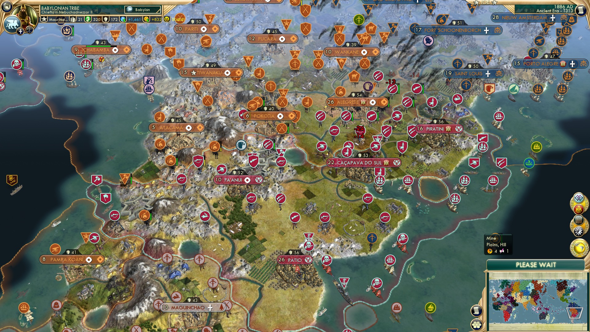 CBR In-Game Screenshot of Danger From The South