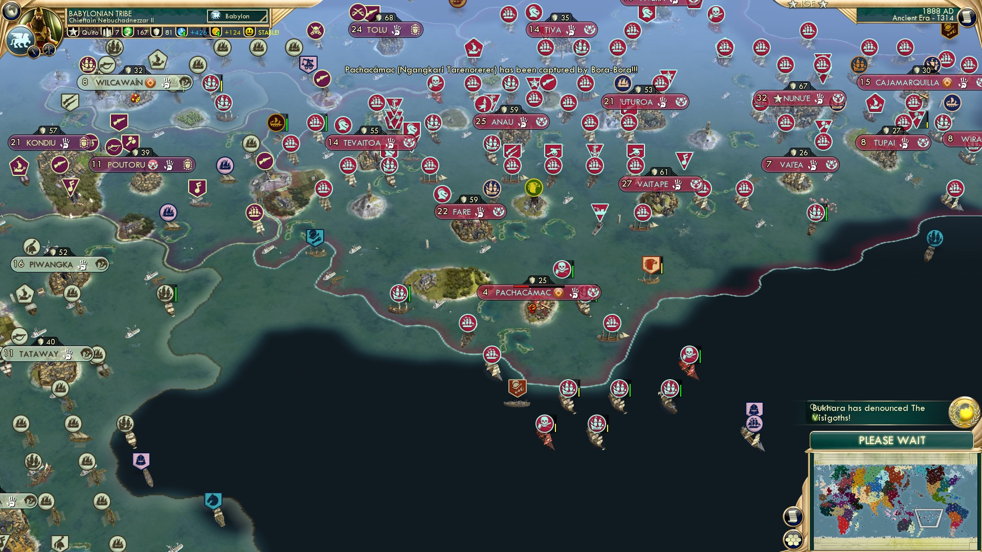 CBR In-Game Screenshot of An Obvious Outcome