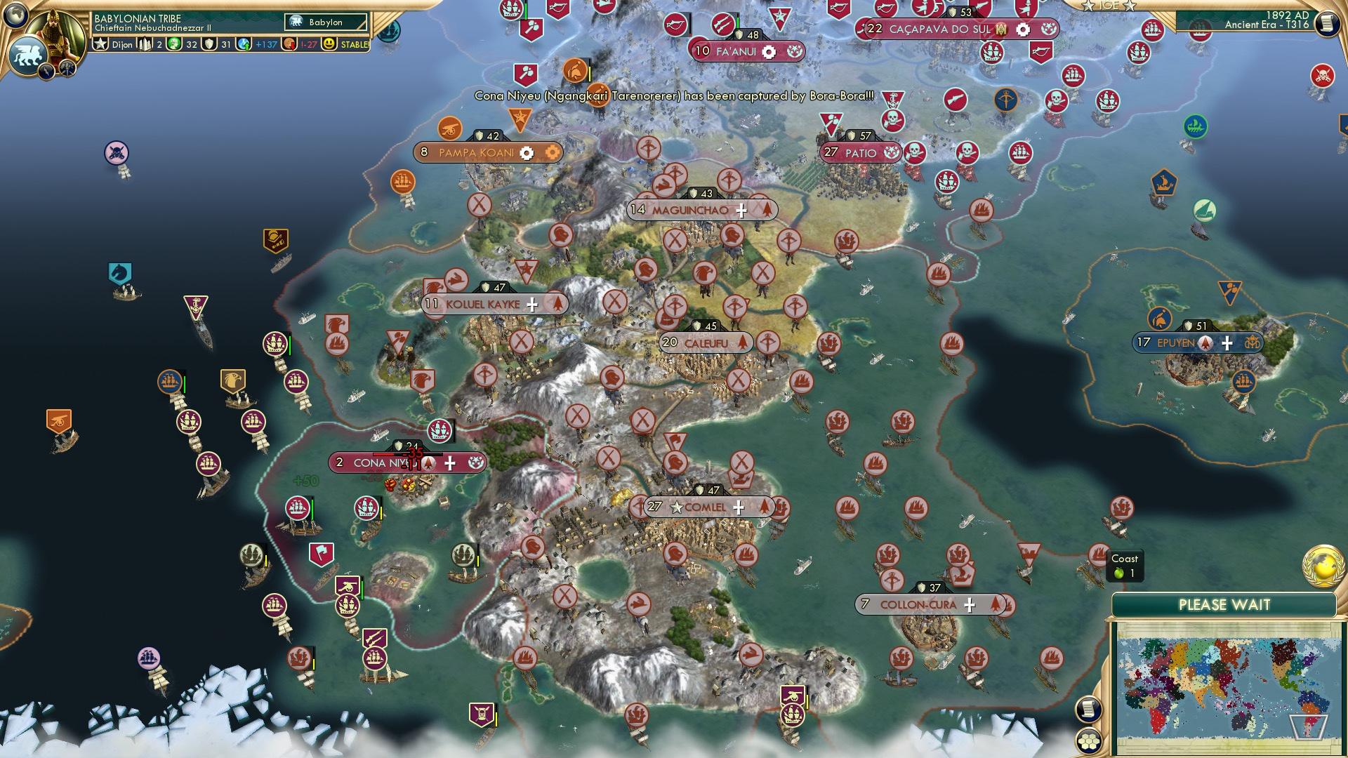 CBR In-Game Screenshot of BORA-BORA BORA-BORA