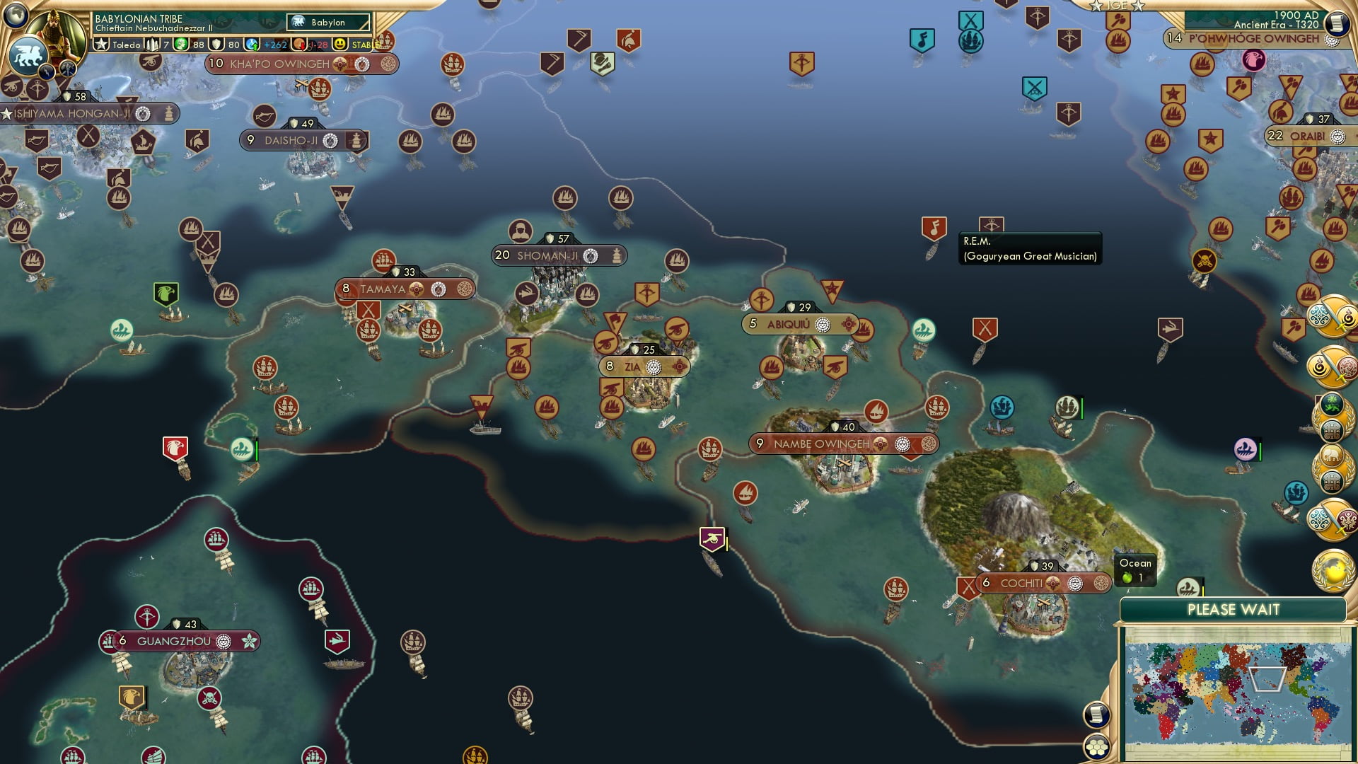 CBR In-Game Screenshot of Hawaii