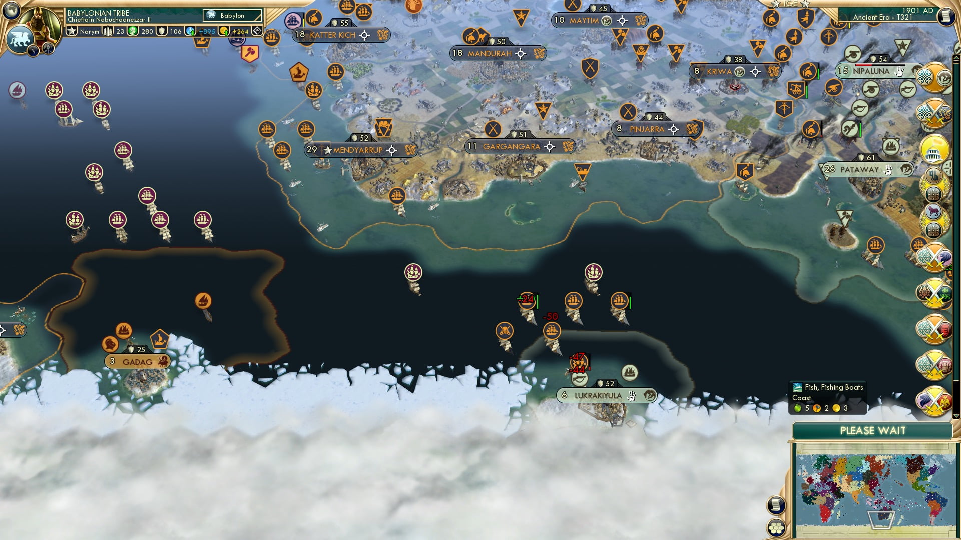 CBR In-Game Screenshot of Antarctic War