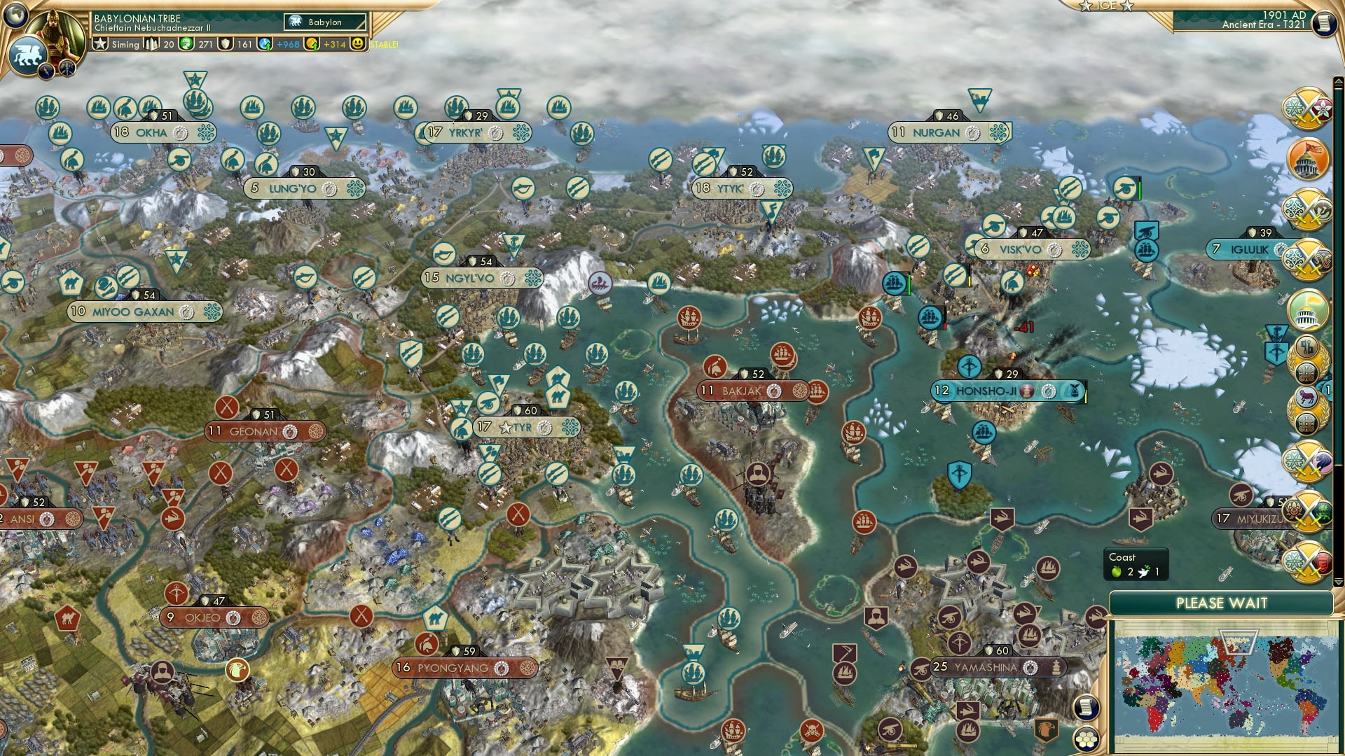 CBR In-Game Screenshot of Icy combat