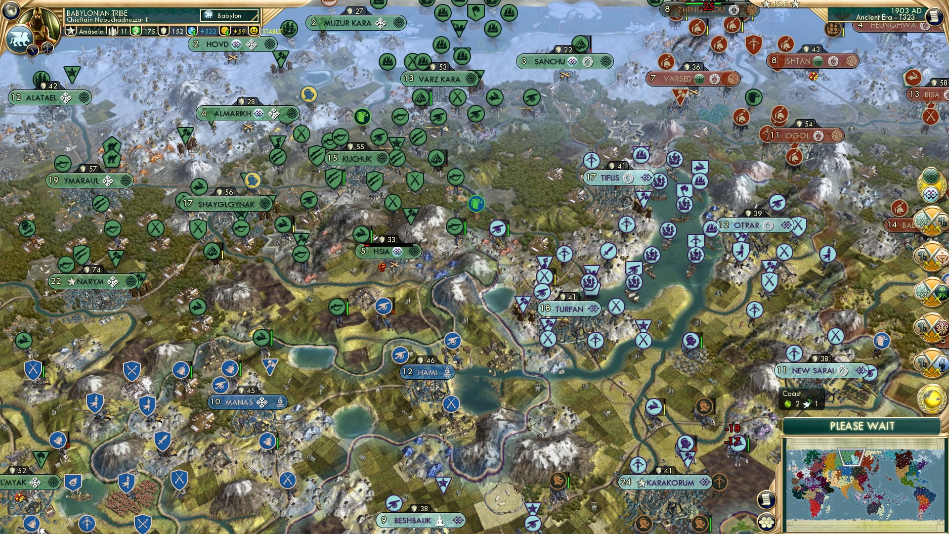 CBR In-Game Screenshot of One front less for Sorg