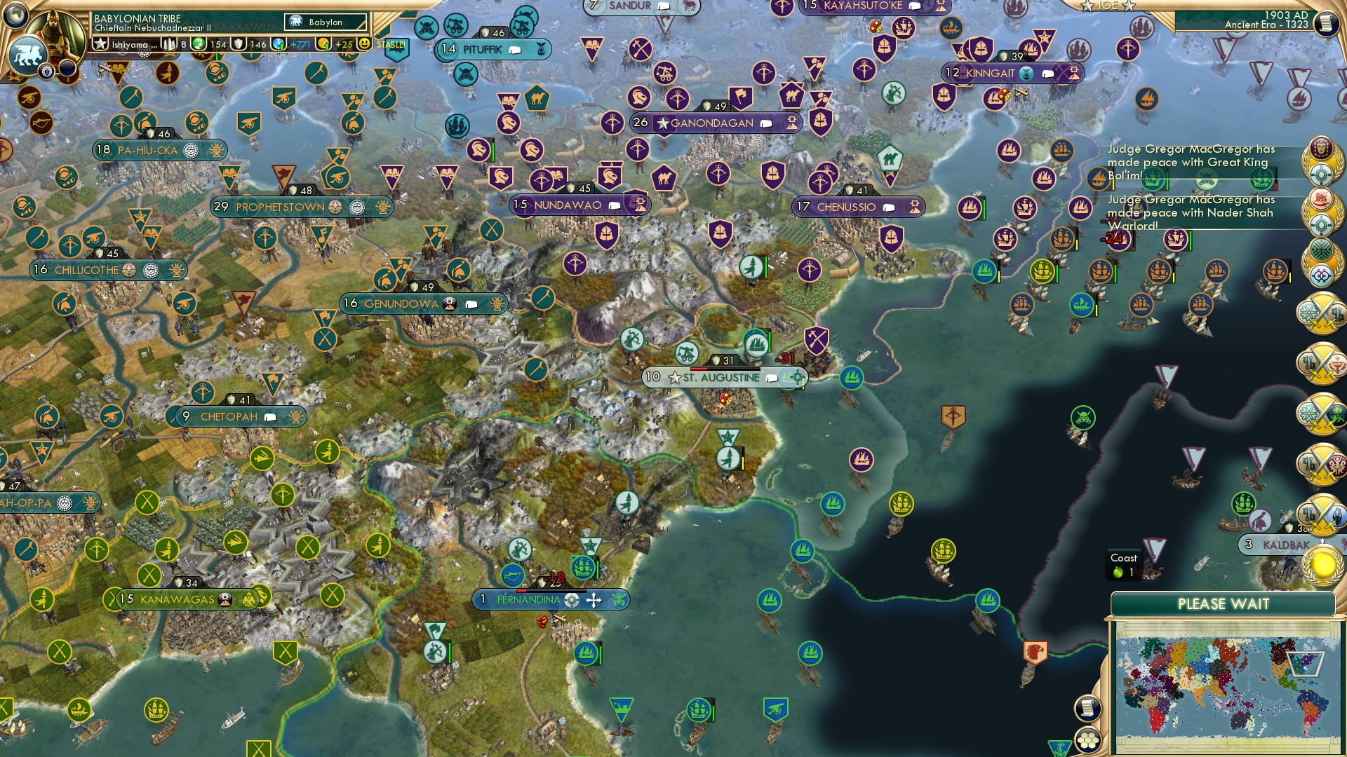 CBR In-Game Screenshot of Florida Fall