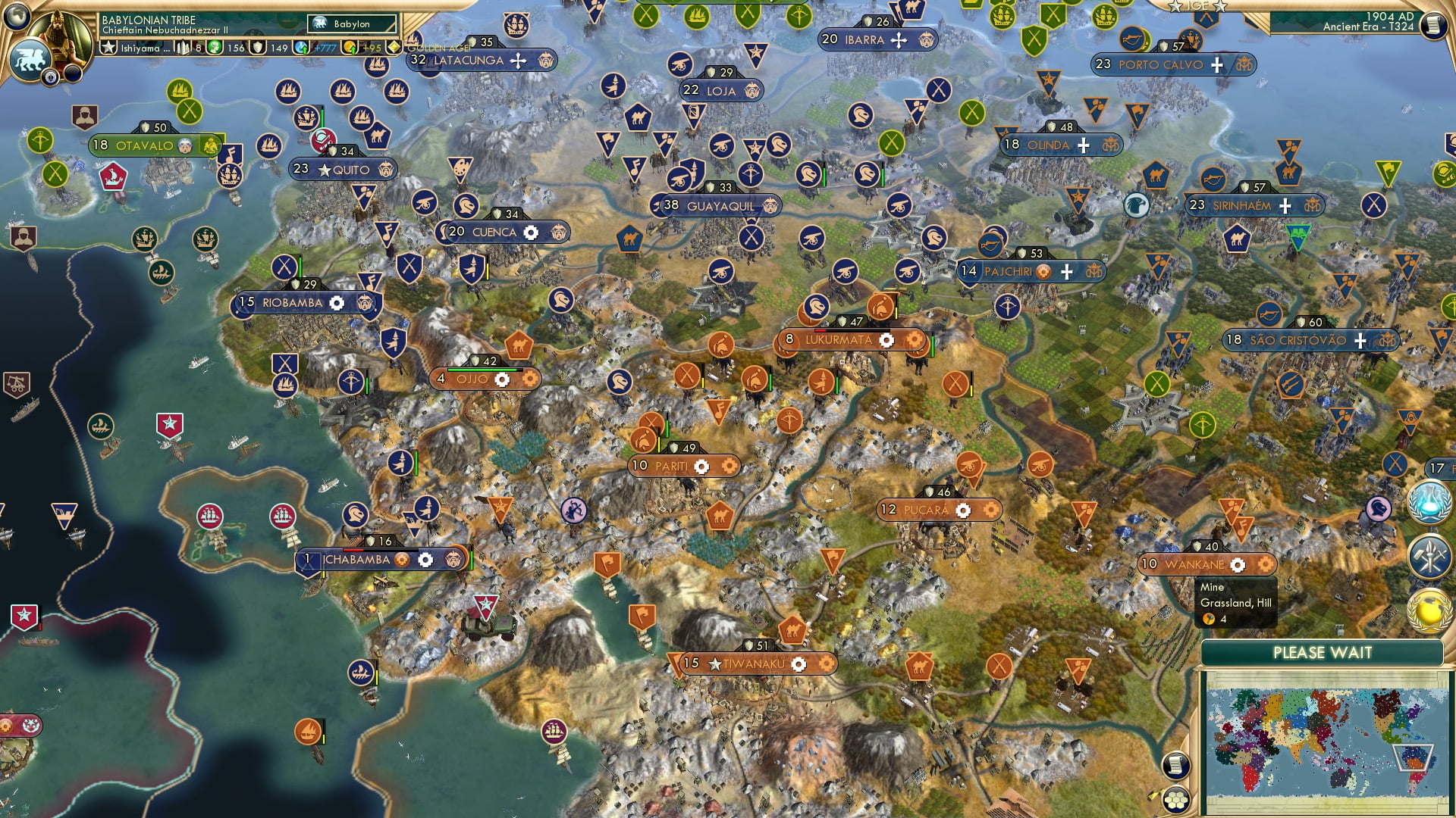 CBR In-Game Screenshot of Ecuadorian Push