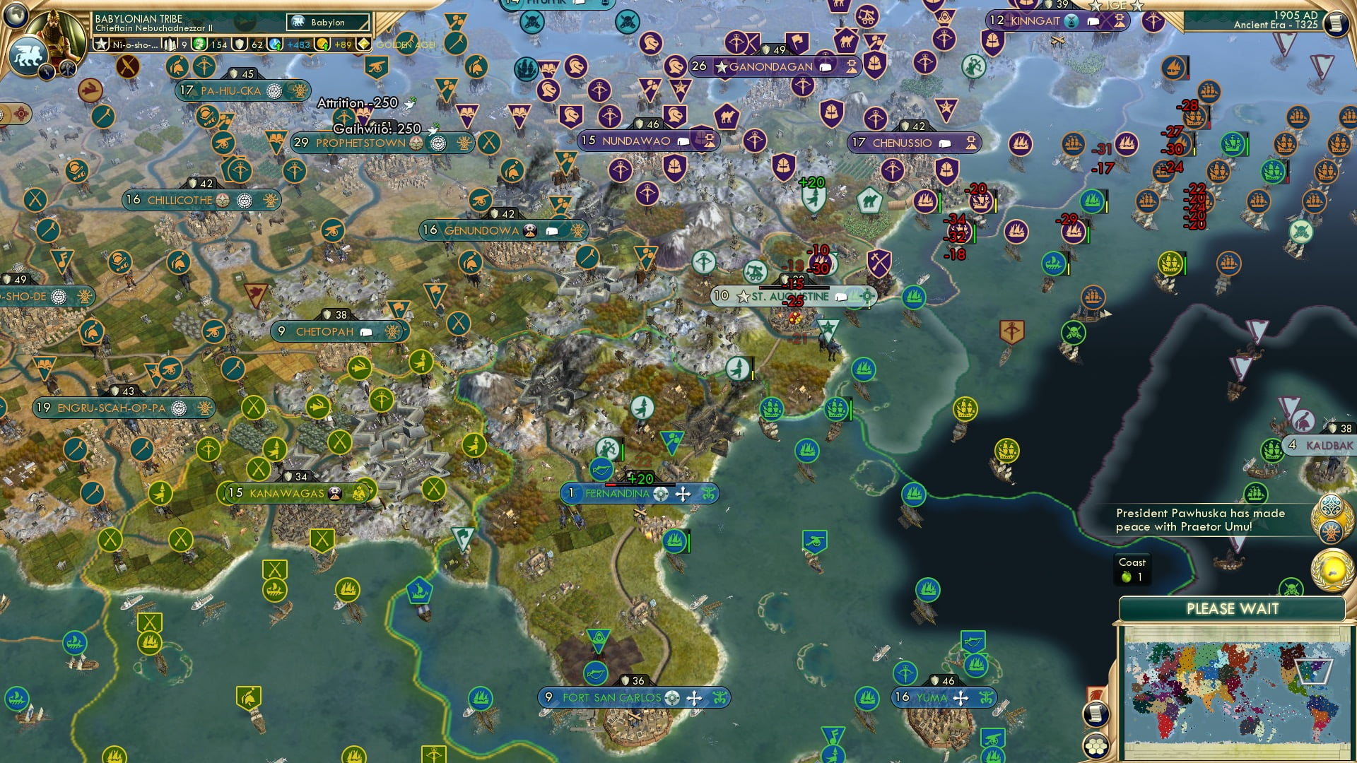 CBR In-Game Screenshot of Florida man in his death trhoes