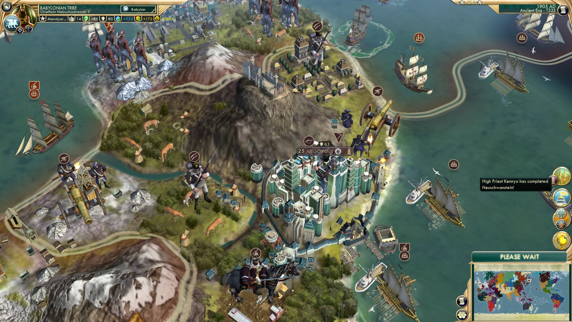 CBR In-Game Screenshot of Wonder time