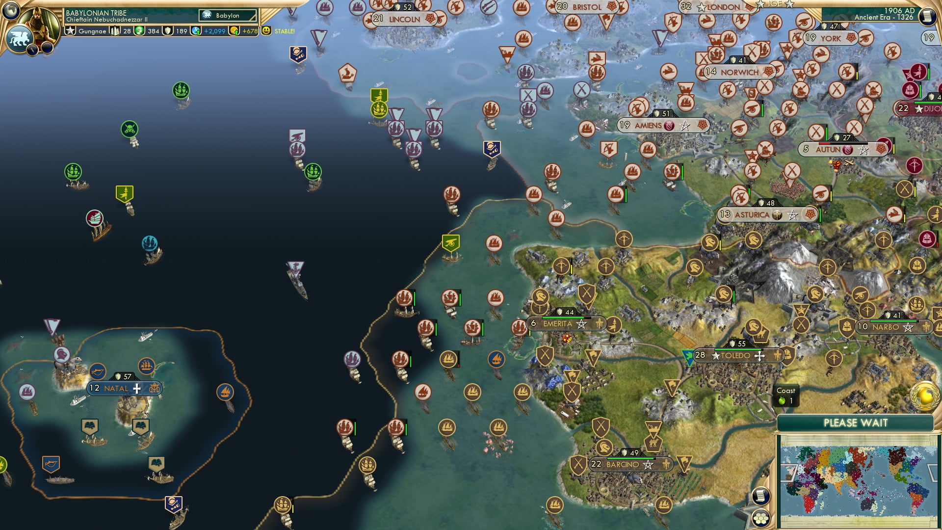 CBR In-Game Screenshot of More Atlantic seaboard fighting