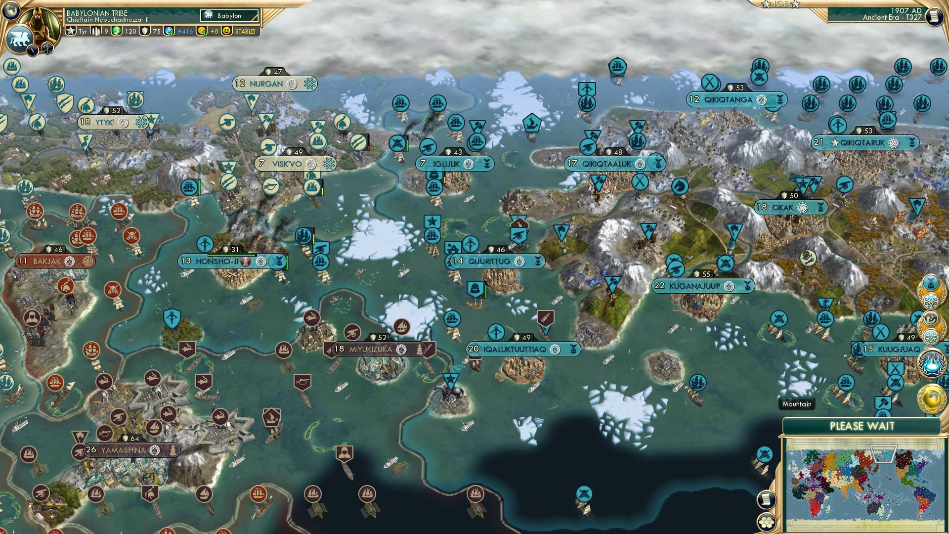 CBR In-Game Screenshot of Peace in the Bering