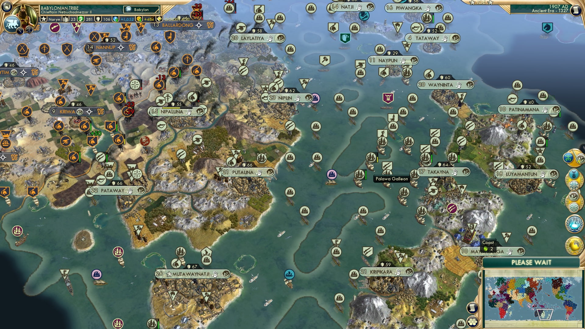 CBR In-Game Screenshot of Eastern Australia