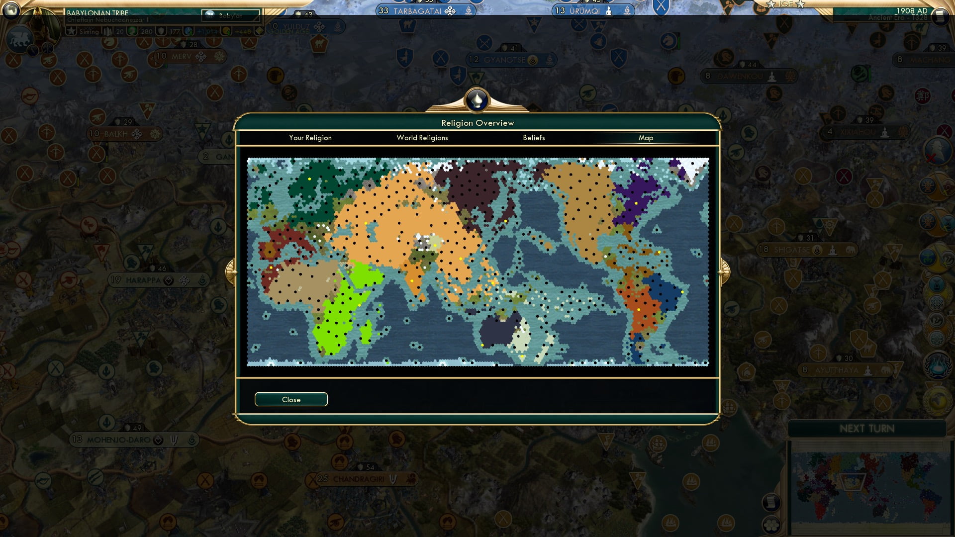 CBR In-Game Screenshot of Pray