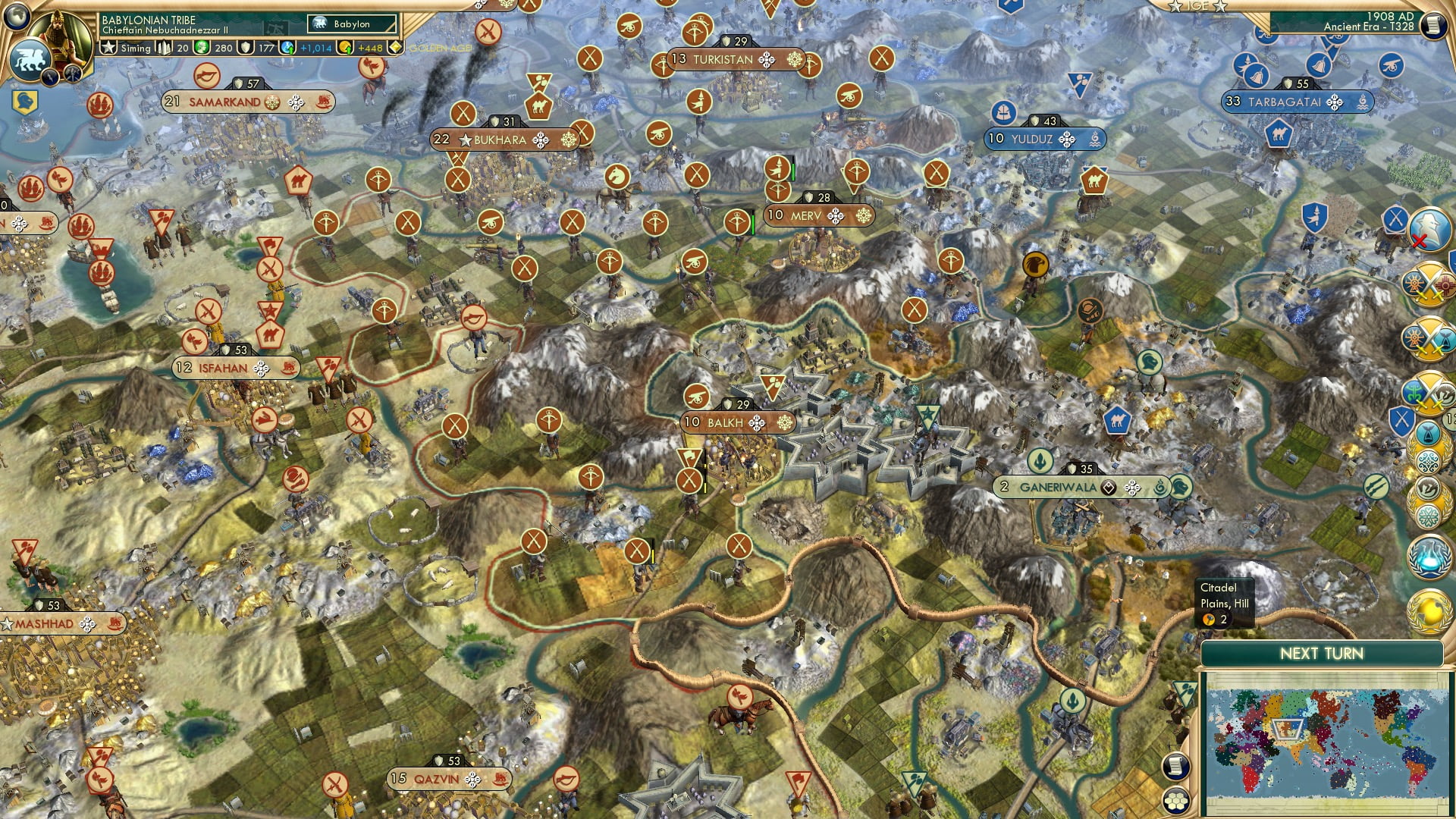 CBR In-Game Screenshot of They Balkh at this