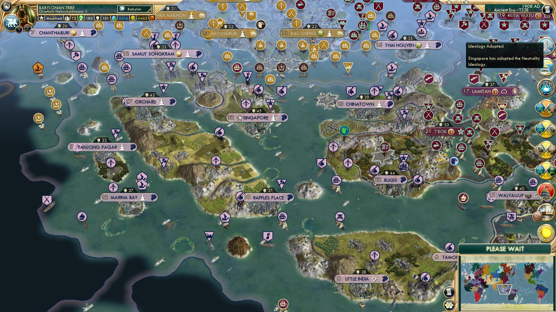 CBR In-Game Screenshot of Neutrals