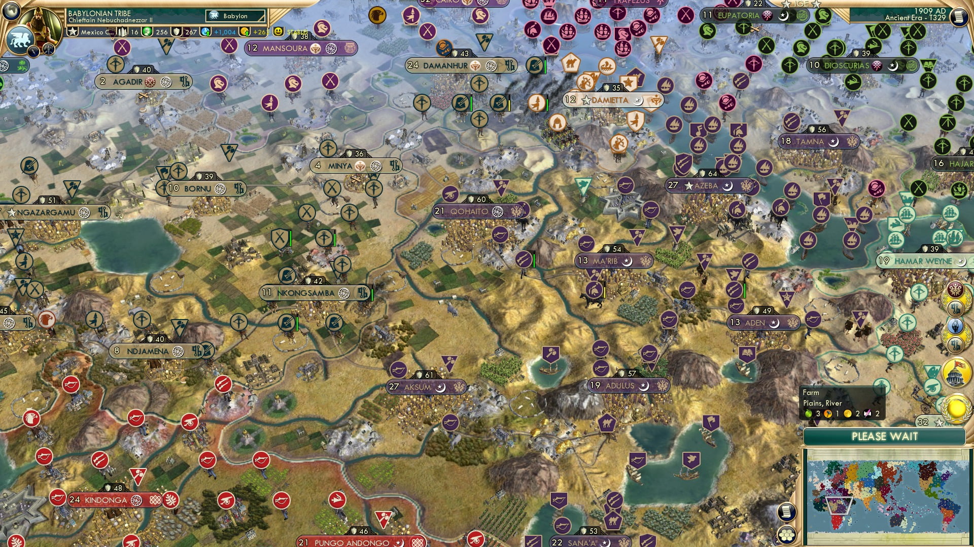 CBR In-Game Screenshot of Peace in our time