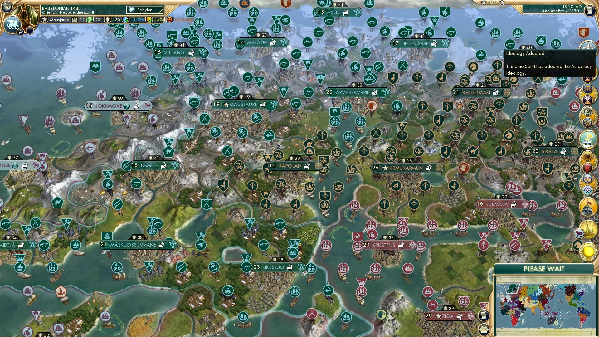 CBR In-Game Screenshot of Nothing to do here