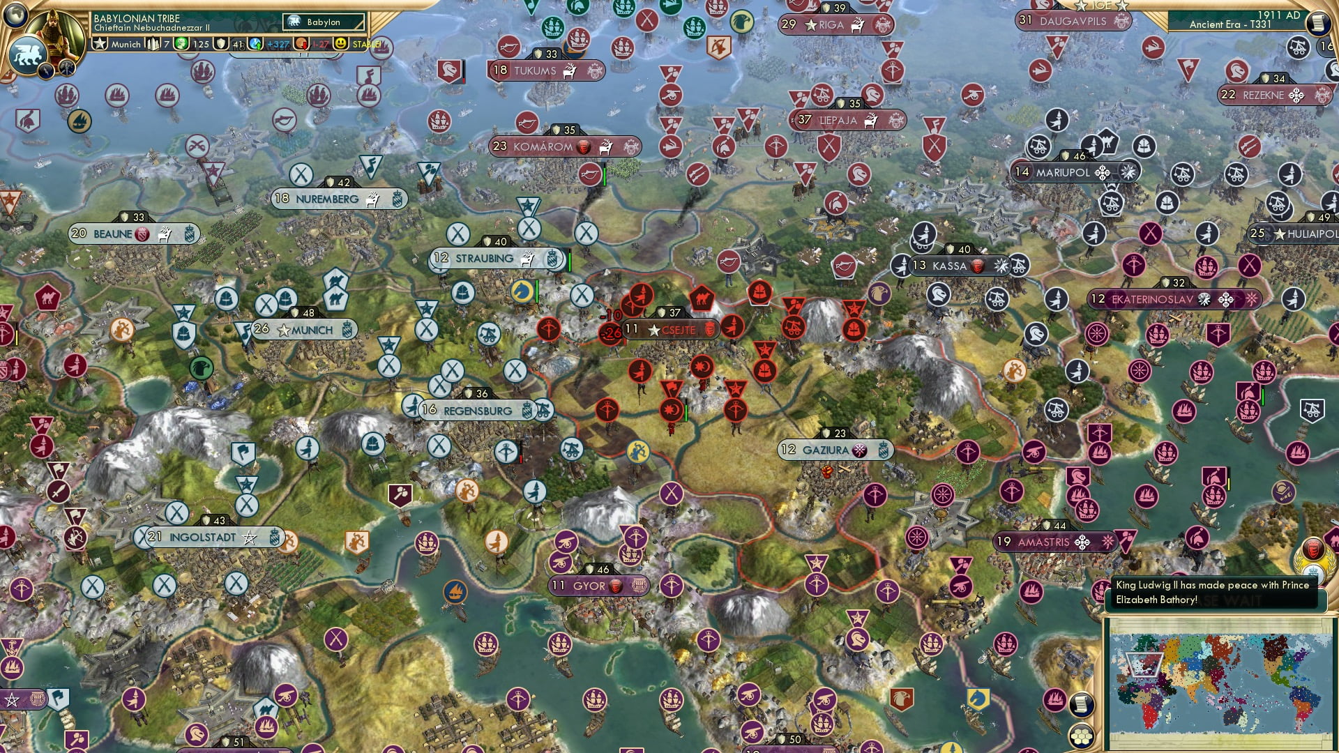 CBR In-Game Screenshot of Least Creepy Pinkerton Song