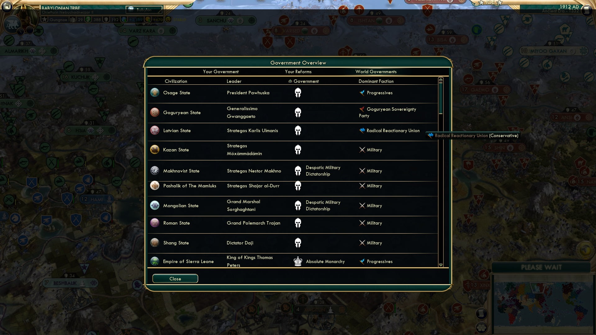 CBR In-Game Screenshot of Ironic