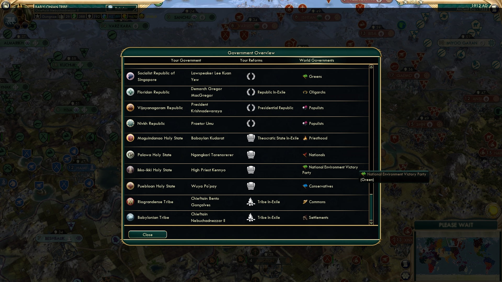 CBR In-Game Screenshot of Hopefully everyone gets out of the way of Hurricane Milton