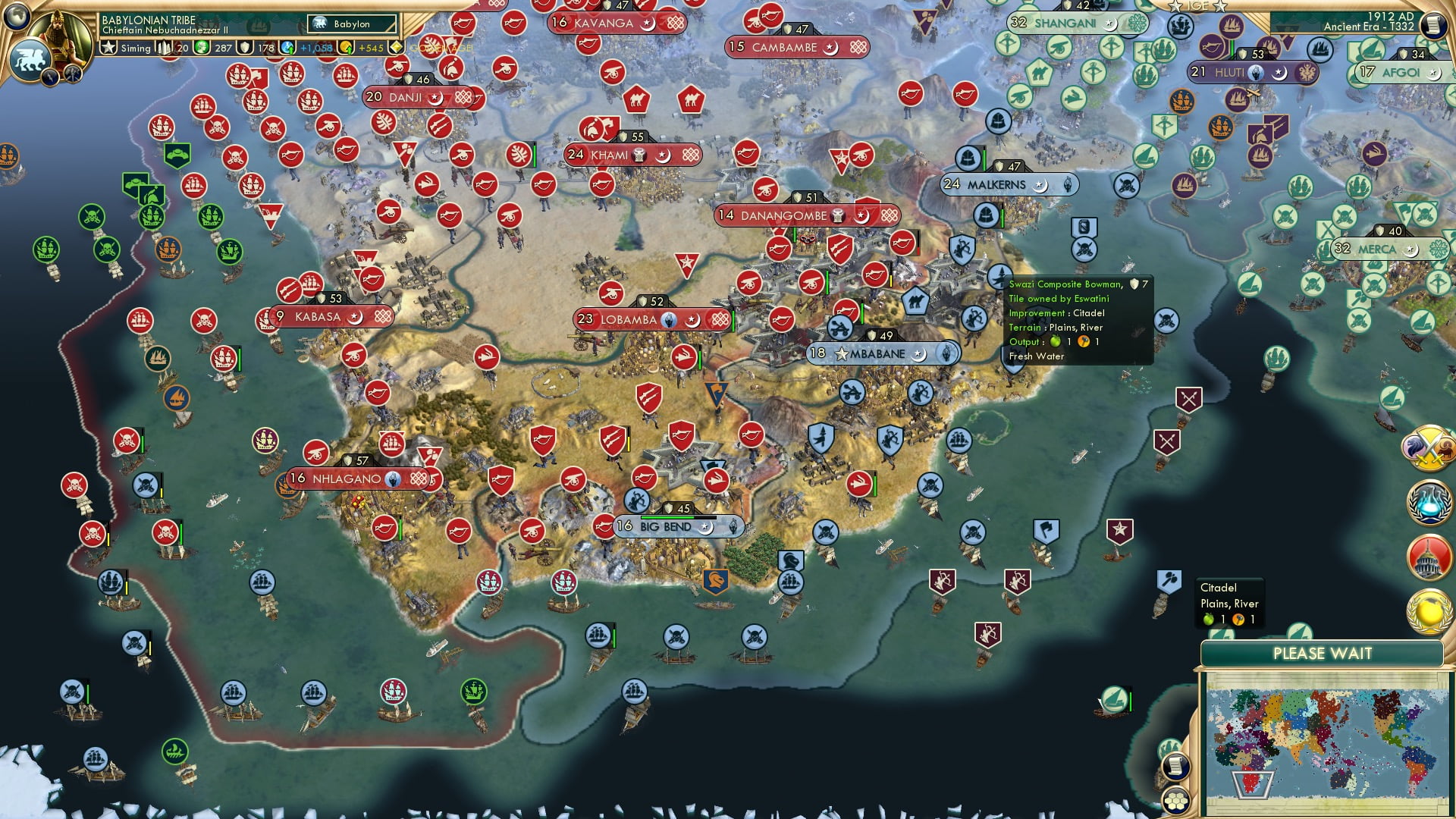 CBR In-Game Screenshot of eSwatini is how you are supposed to write it