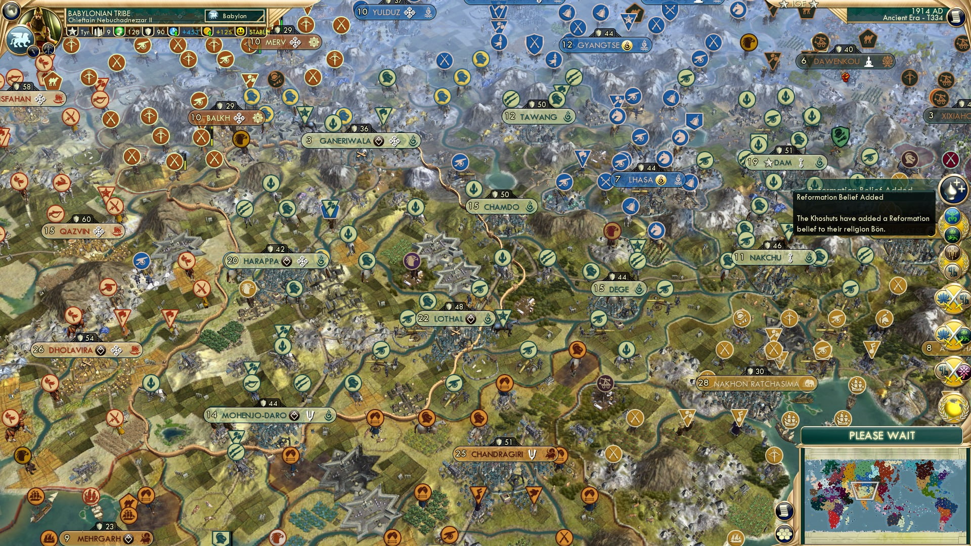 CBR In-Game Screenshot of It’s Harappover