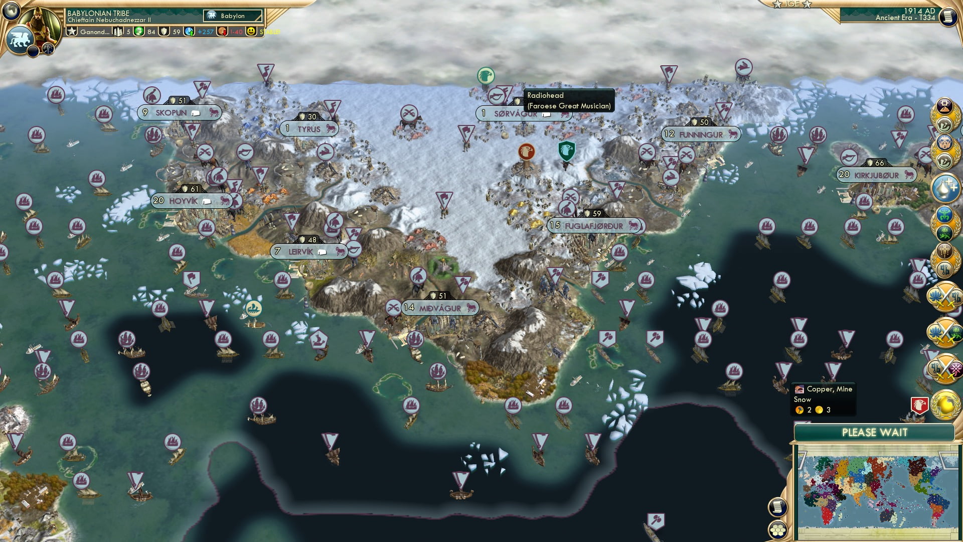 CBR In-Game Screenshot of Fucking love radiohead