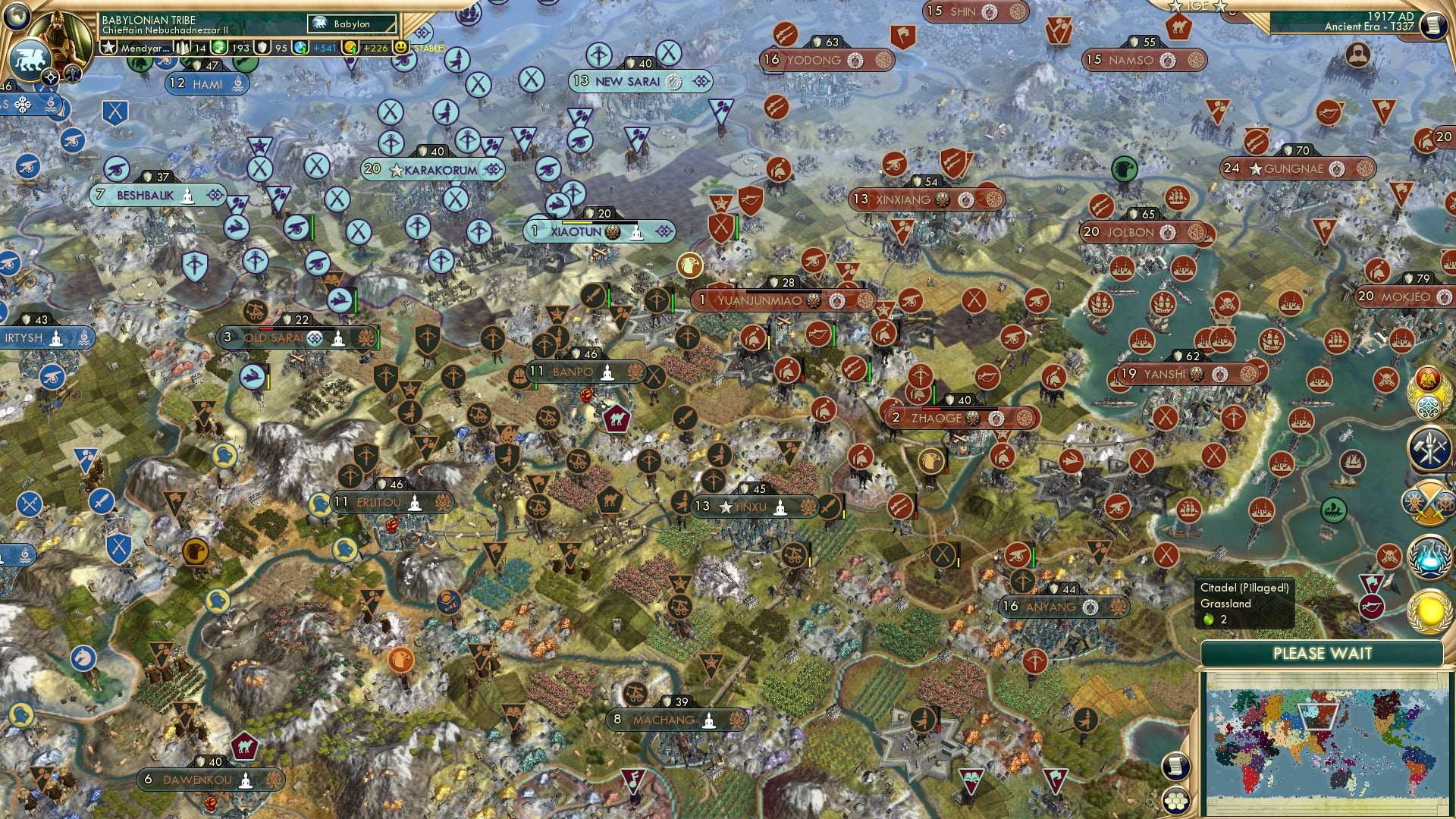 CBR In-Game Screenshot of Sarai-val of the fittest