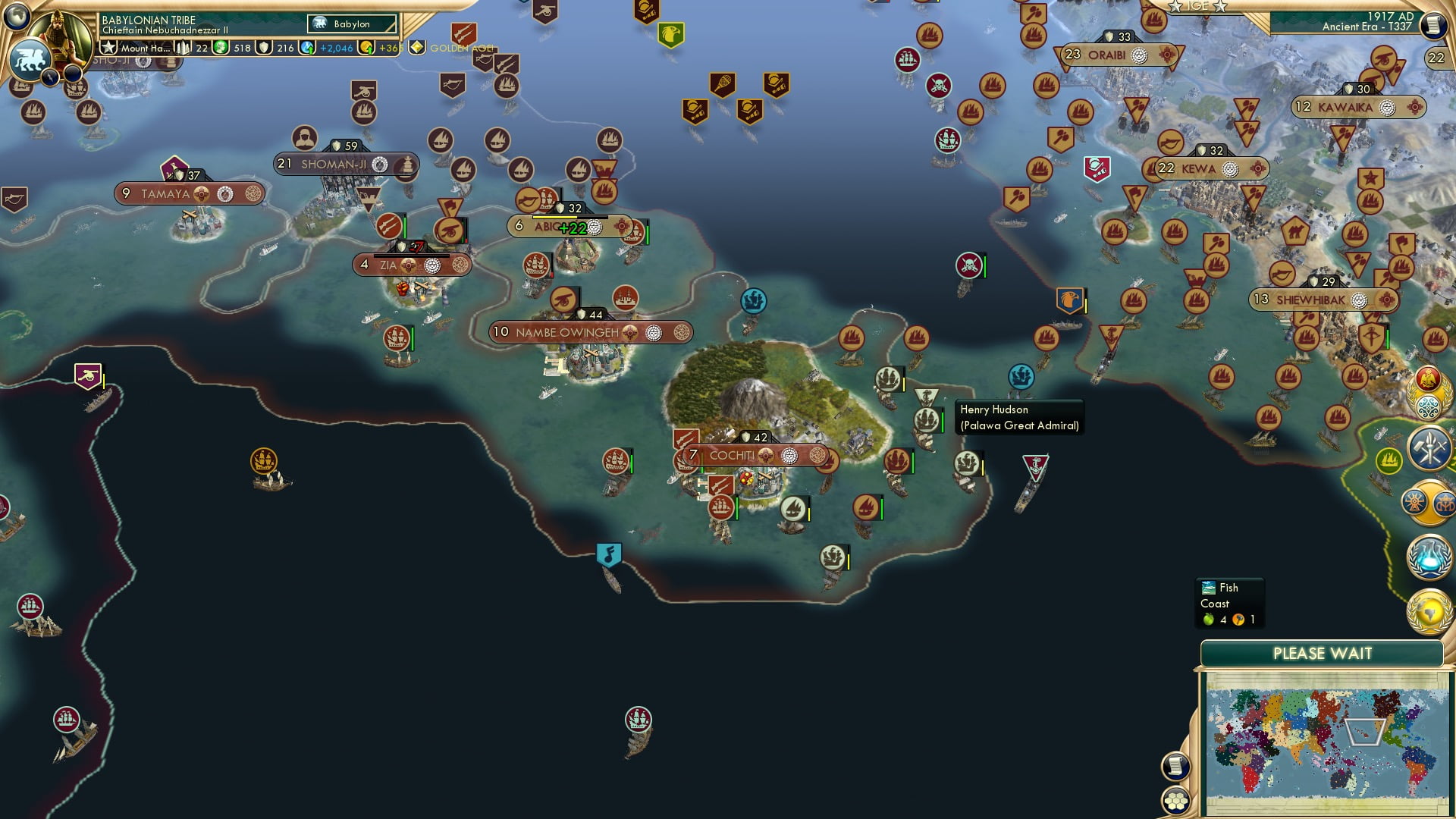 CBR In-Game Screenshot of Not a good time for a Hawaiian vacation