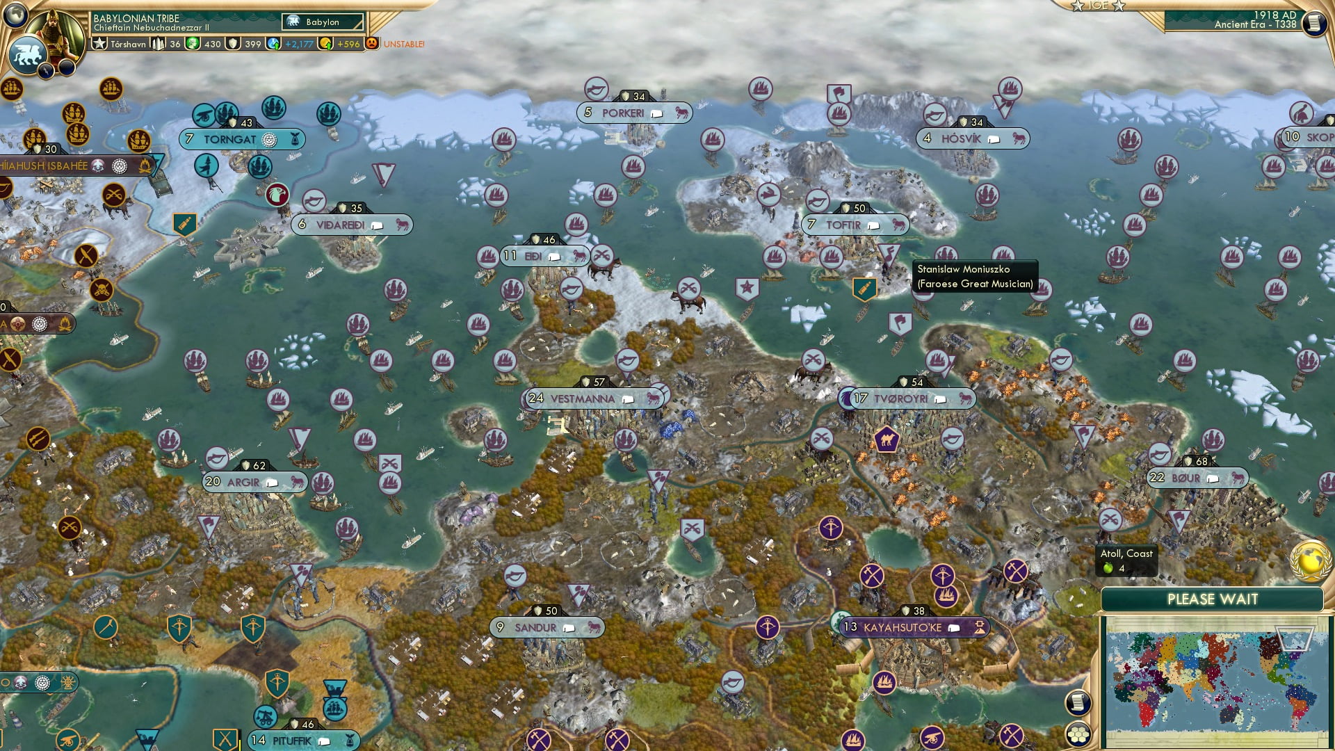 CBR In-Game Screenshot of So many sheep