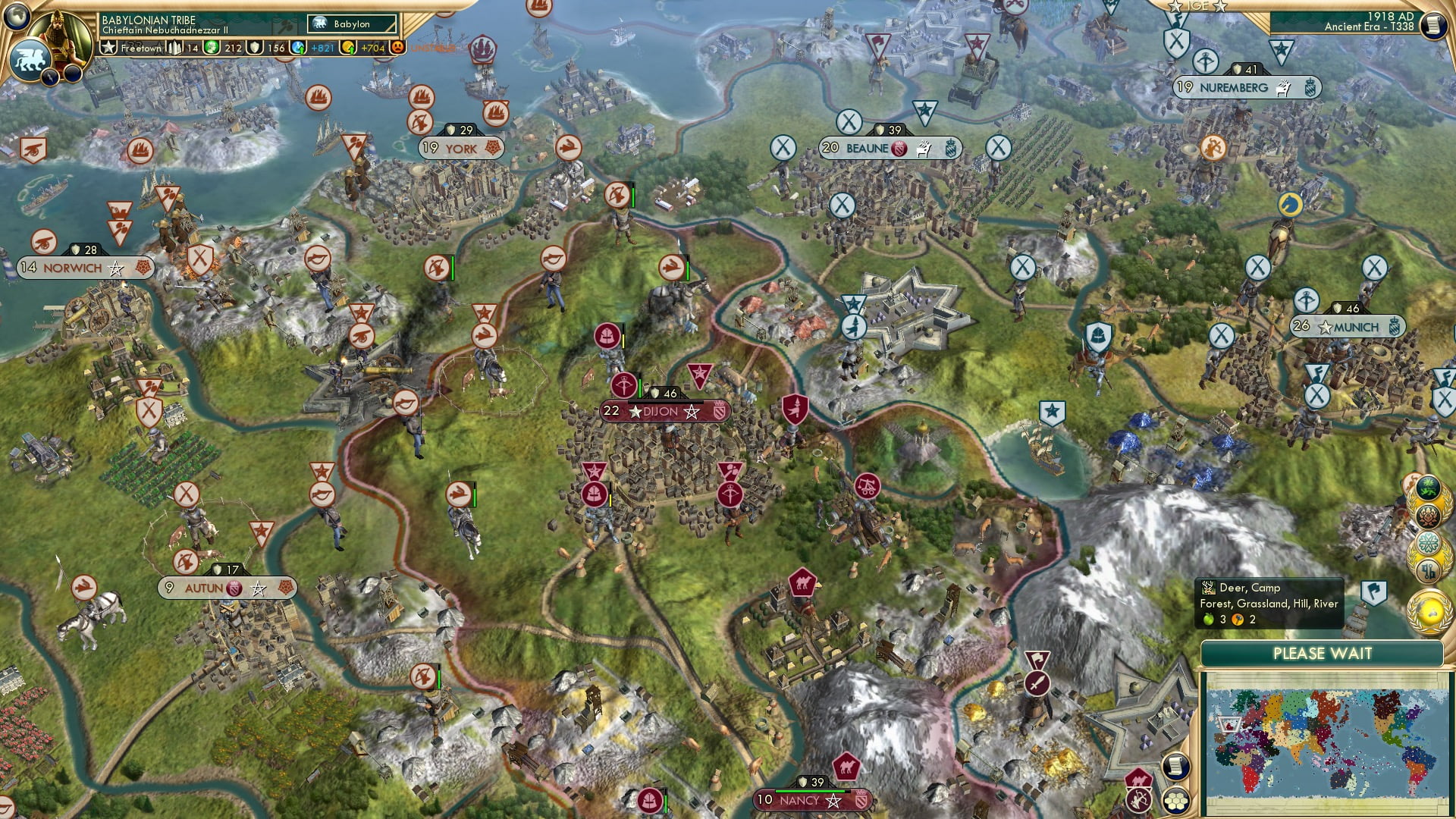 CBR In-Game Screenshot of We few, we happy few, we band of brothers.