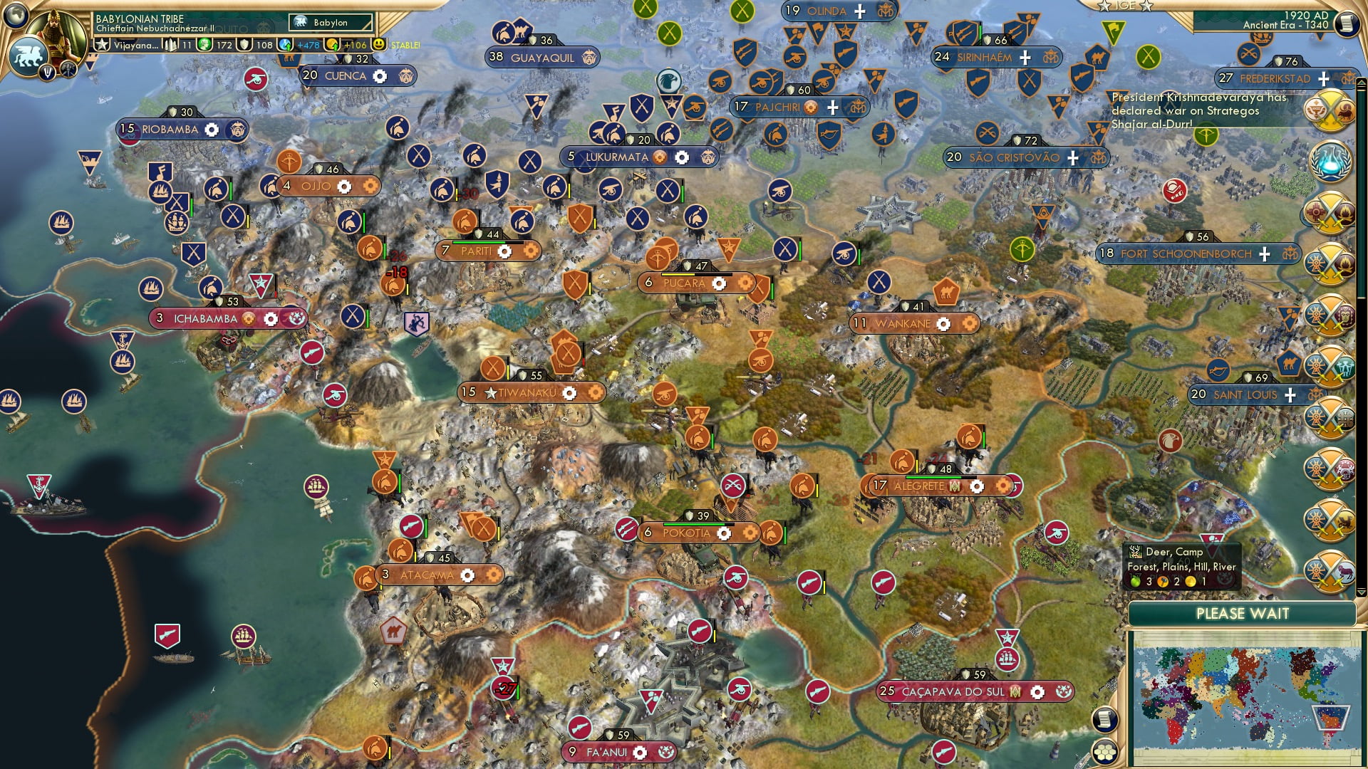 CBR In-Game Screenshot of Bora-Bora War-a War-a