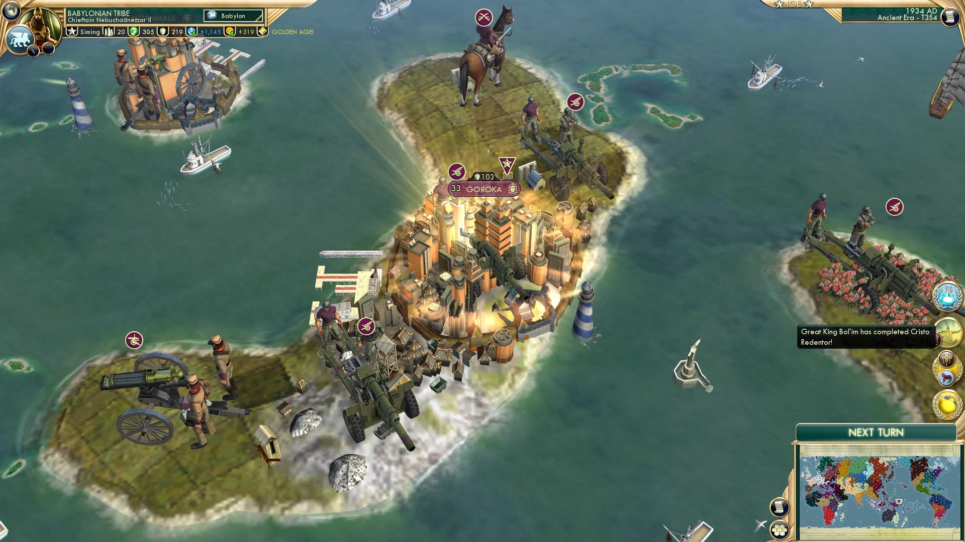 CBR In-Game Screenshot of The end is nearer