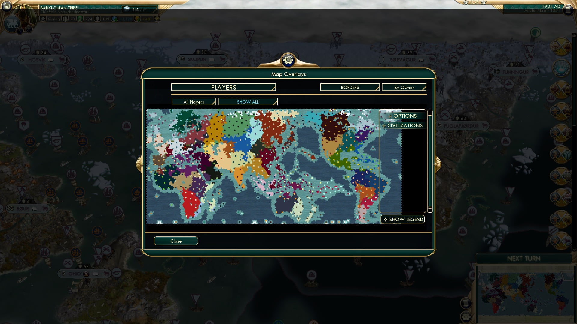 CBR In-Game Screenshot of Welcome to intermission