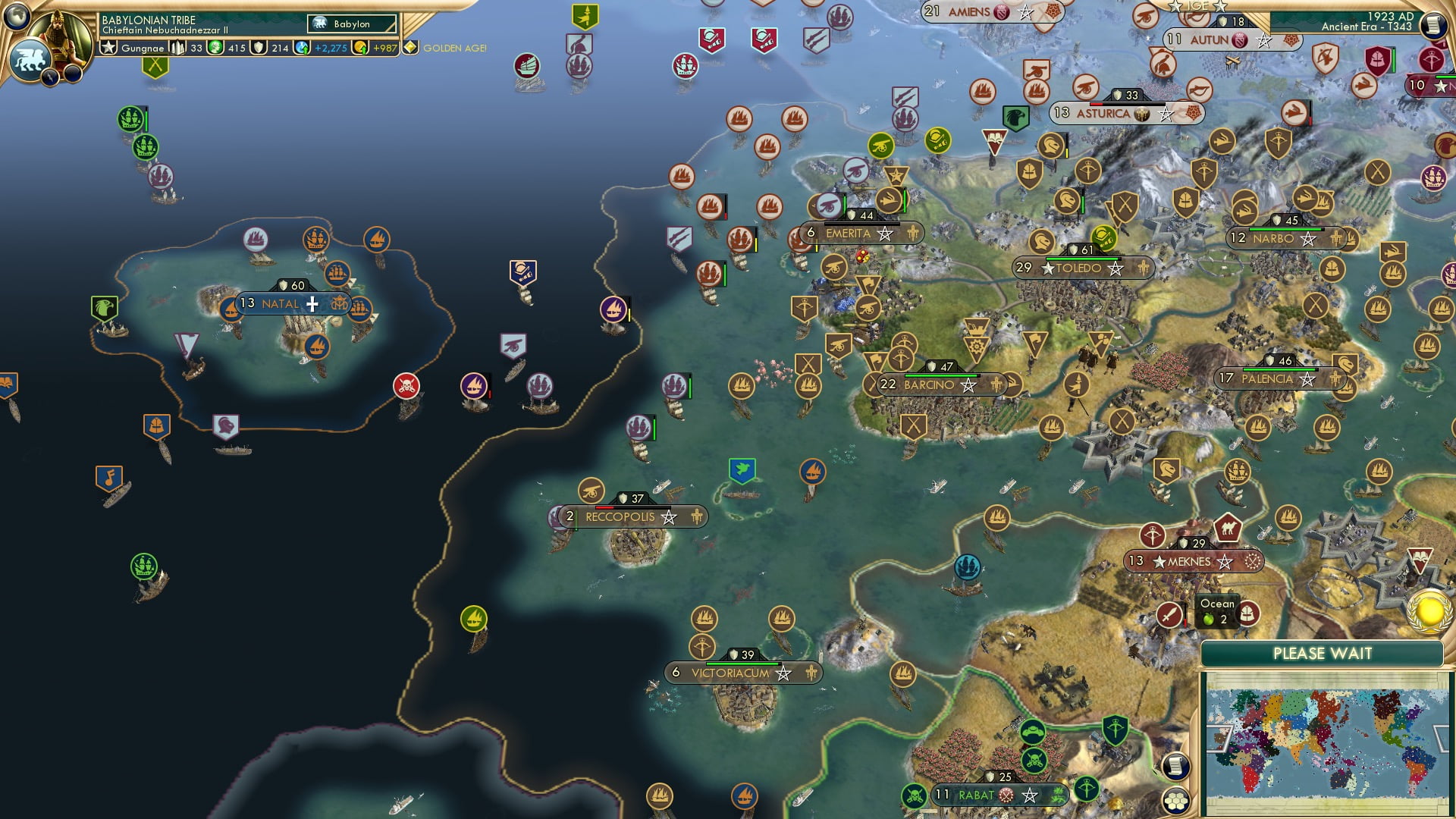 CBR In-Game Screenshot of Surprise surprise, the Goths are depressed