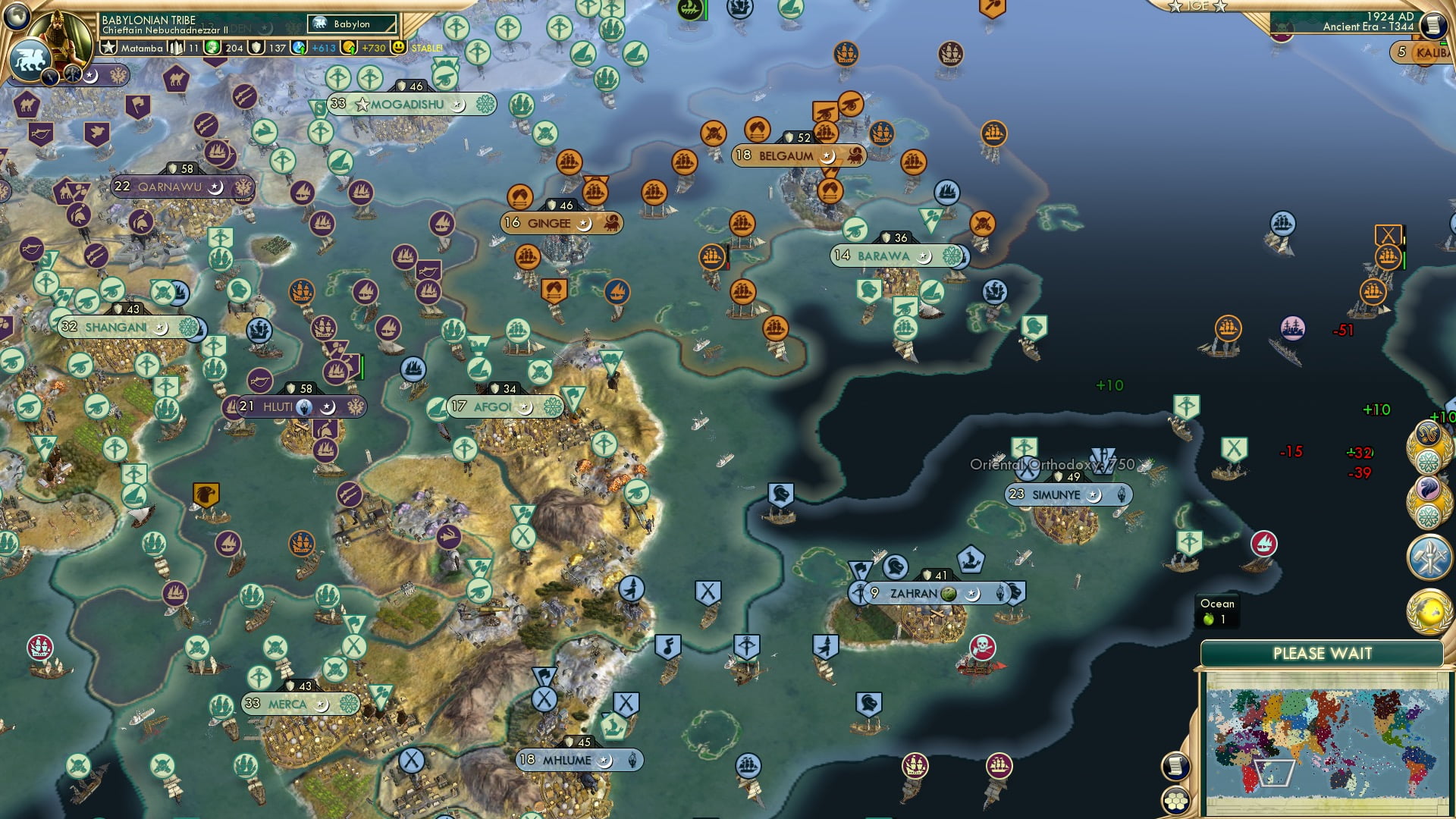 CBR In-Game Screenshot of They call him the diplomat, you know?