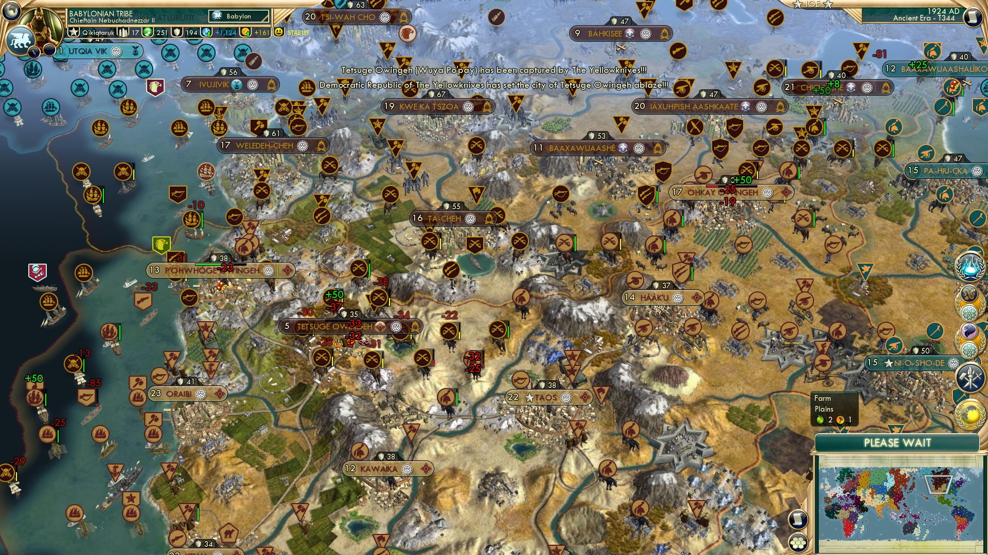 CBR In-Game Screenshot of West coast invasion