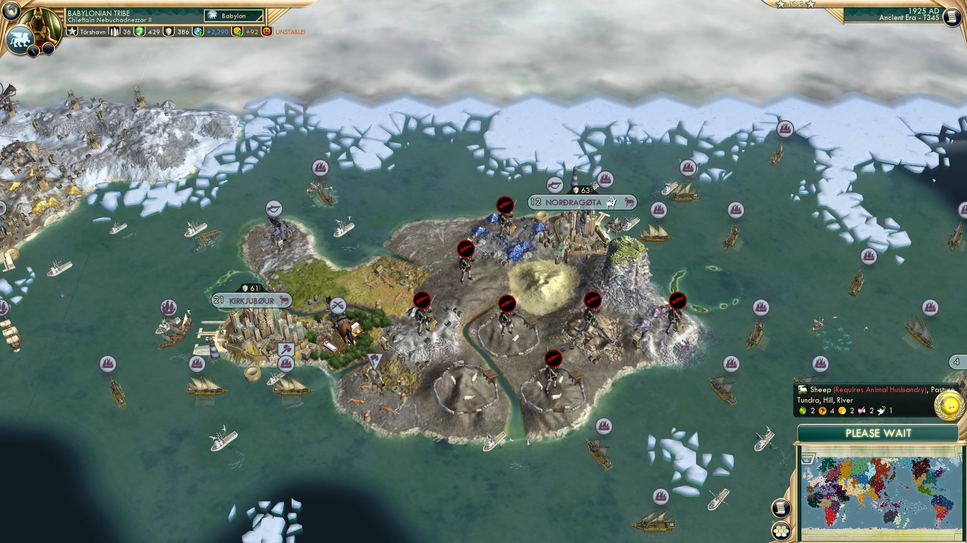 CBR In-Game Screenshot of Hello Dolly