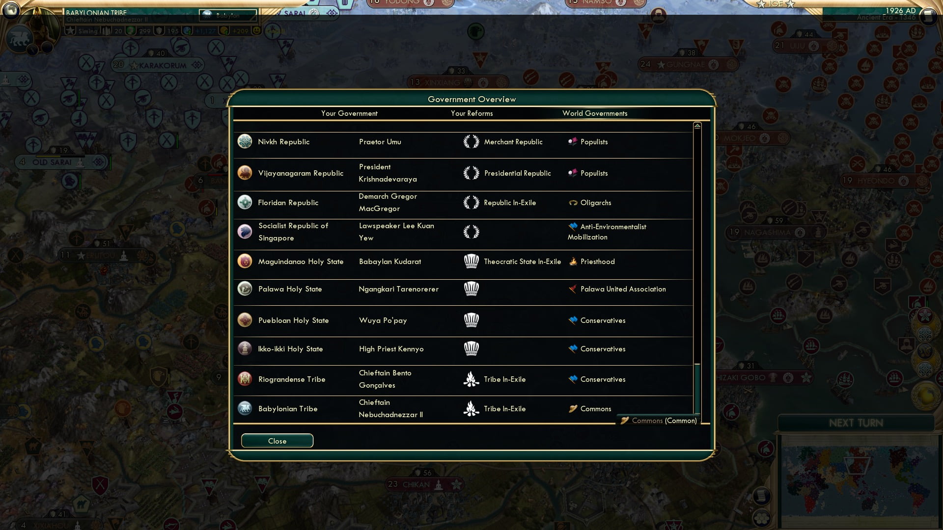 CBR In-Game Screenshot of Taking the low road