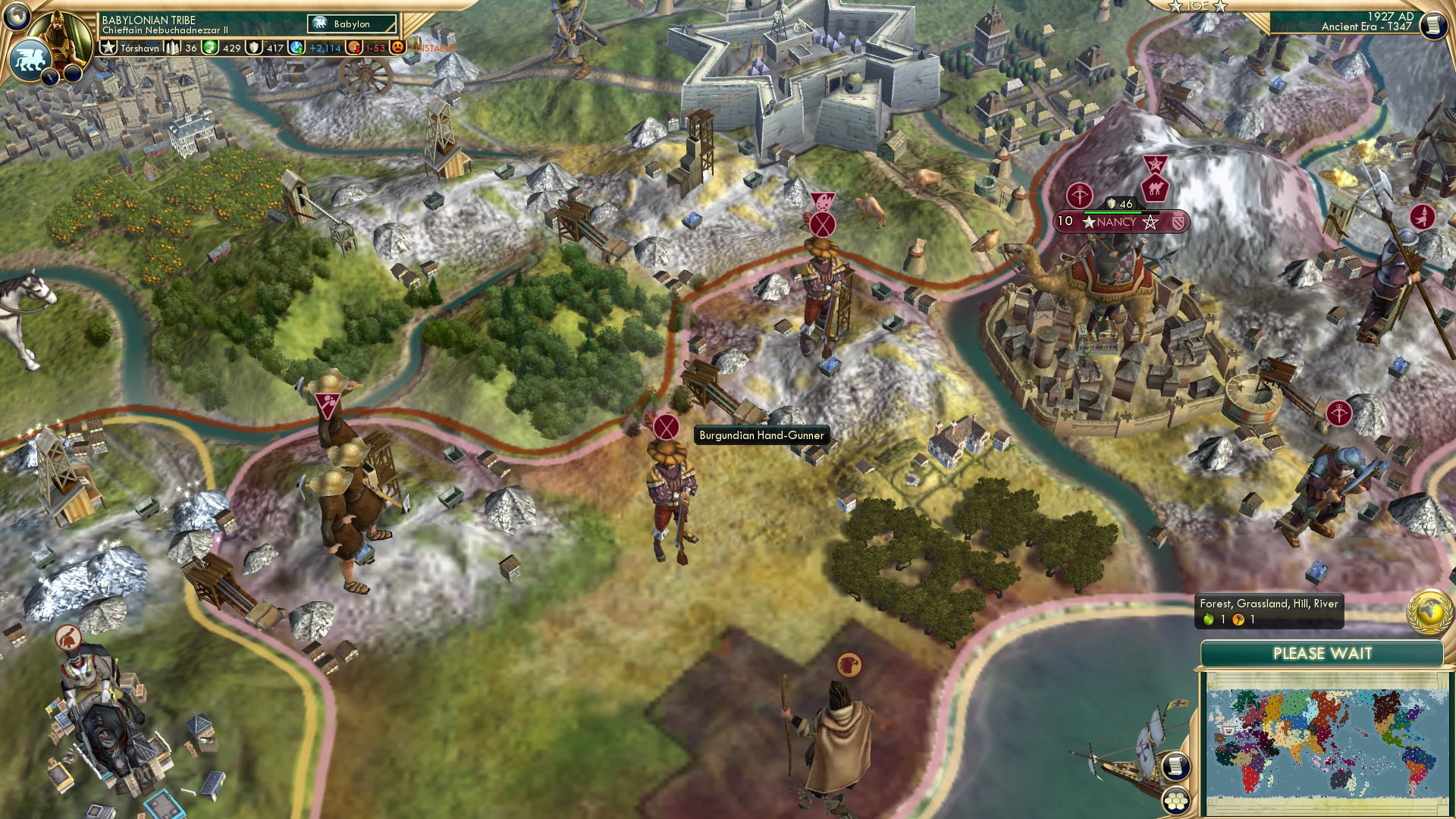 CBR In-Game Screenshot of Don’t bring a hand gunner to an artillery fight