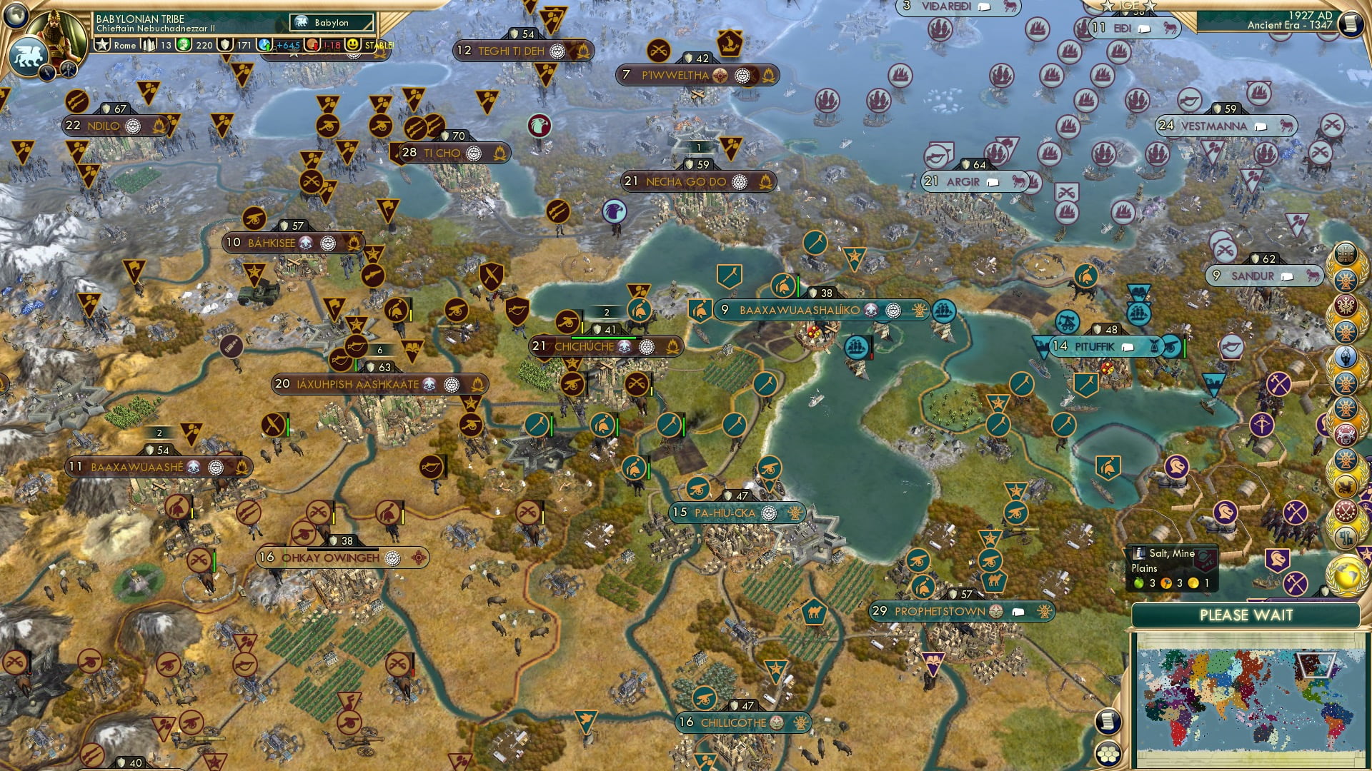 CBR In-Game Screenshot of “One if by land, two if by sea”“And what do we do if they attack from the skies?”