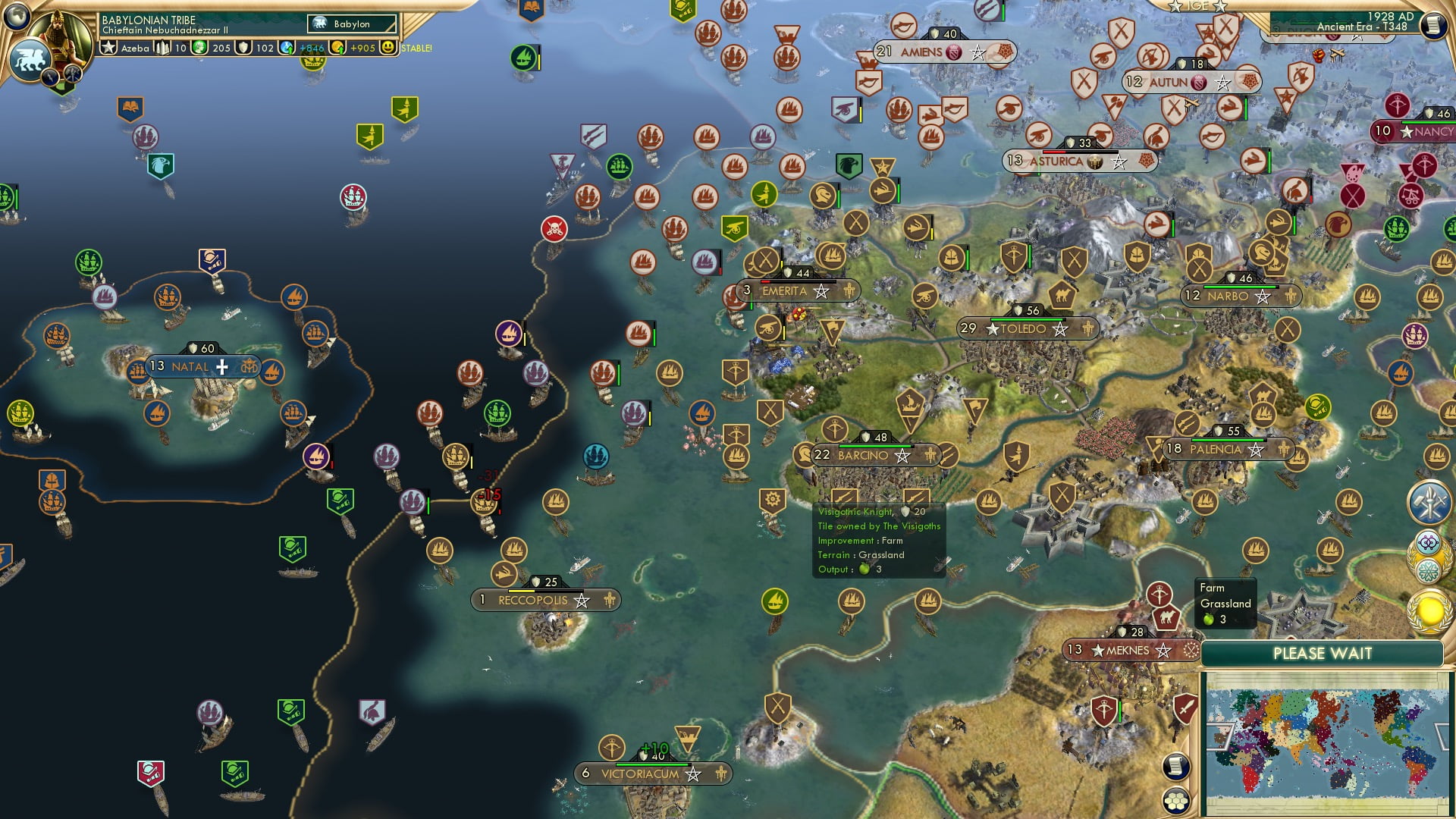 CBR In-Game Screenshot of Except Asturica, obviously.