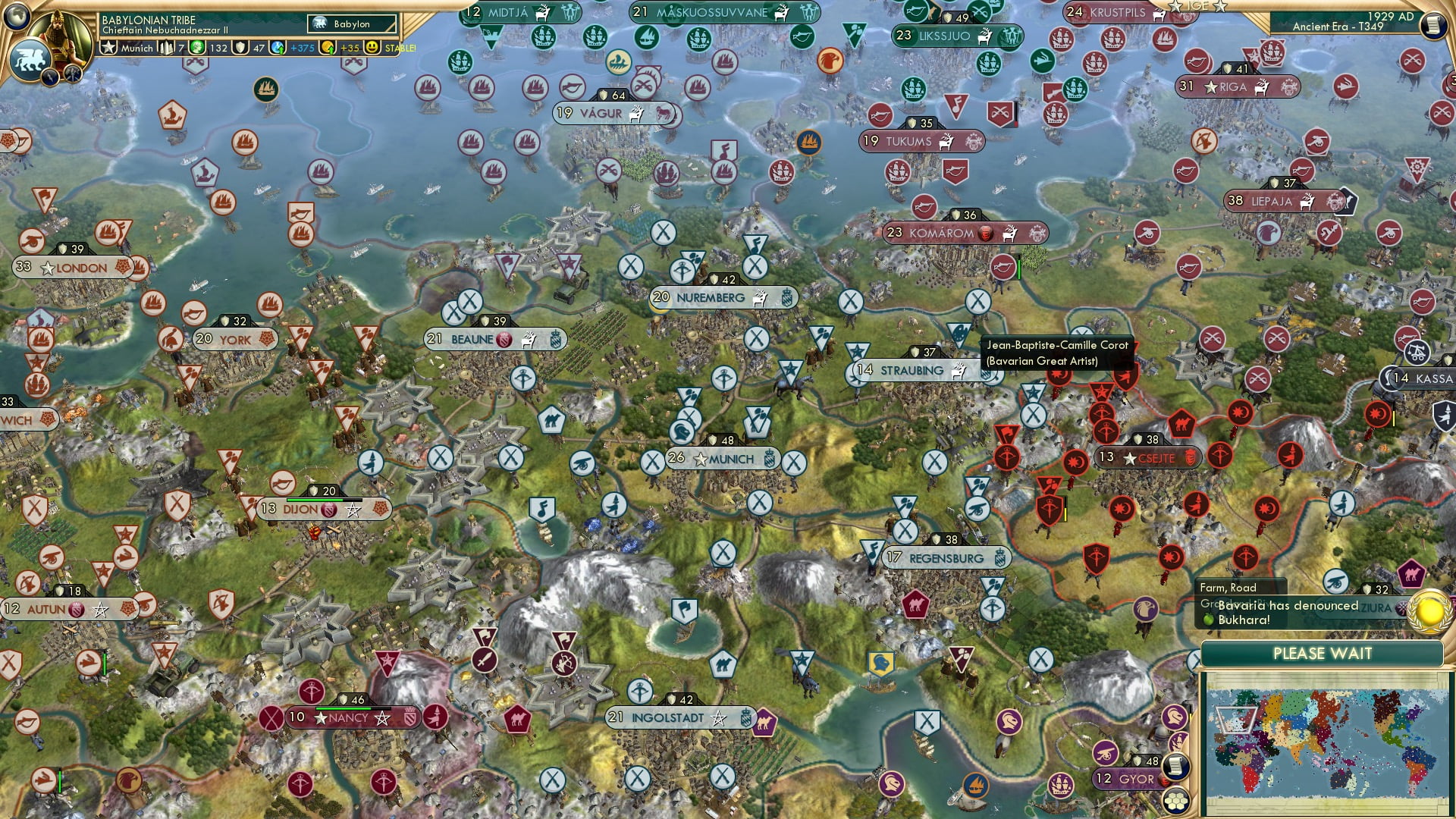 CBR In-Game Screenshot of An empire out of time