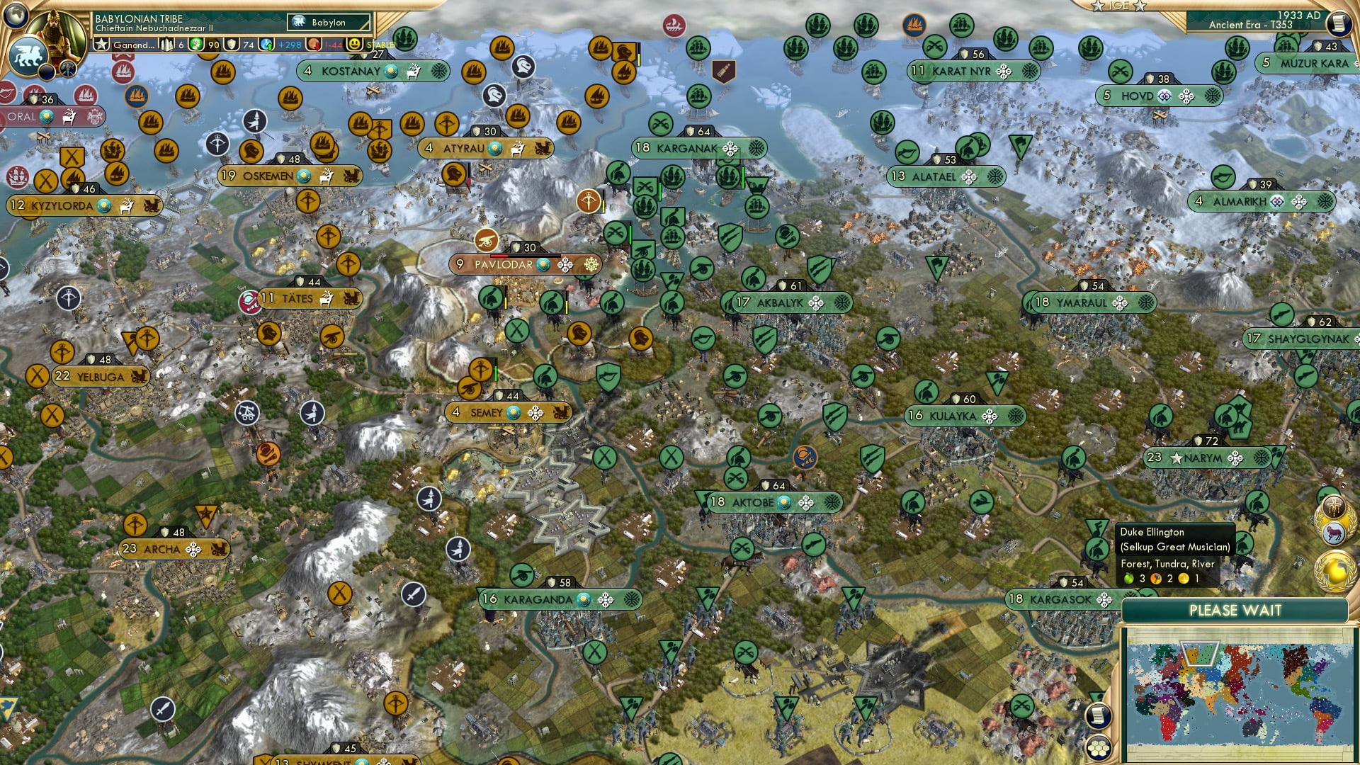 CBR In-Game Screenshot of The end is near