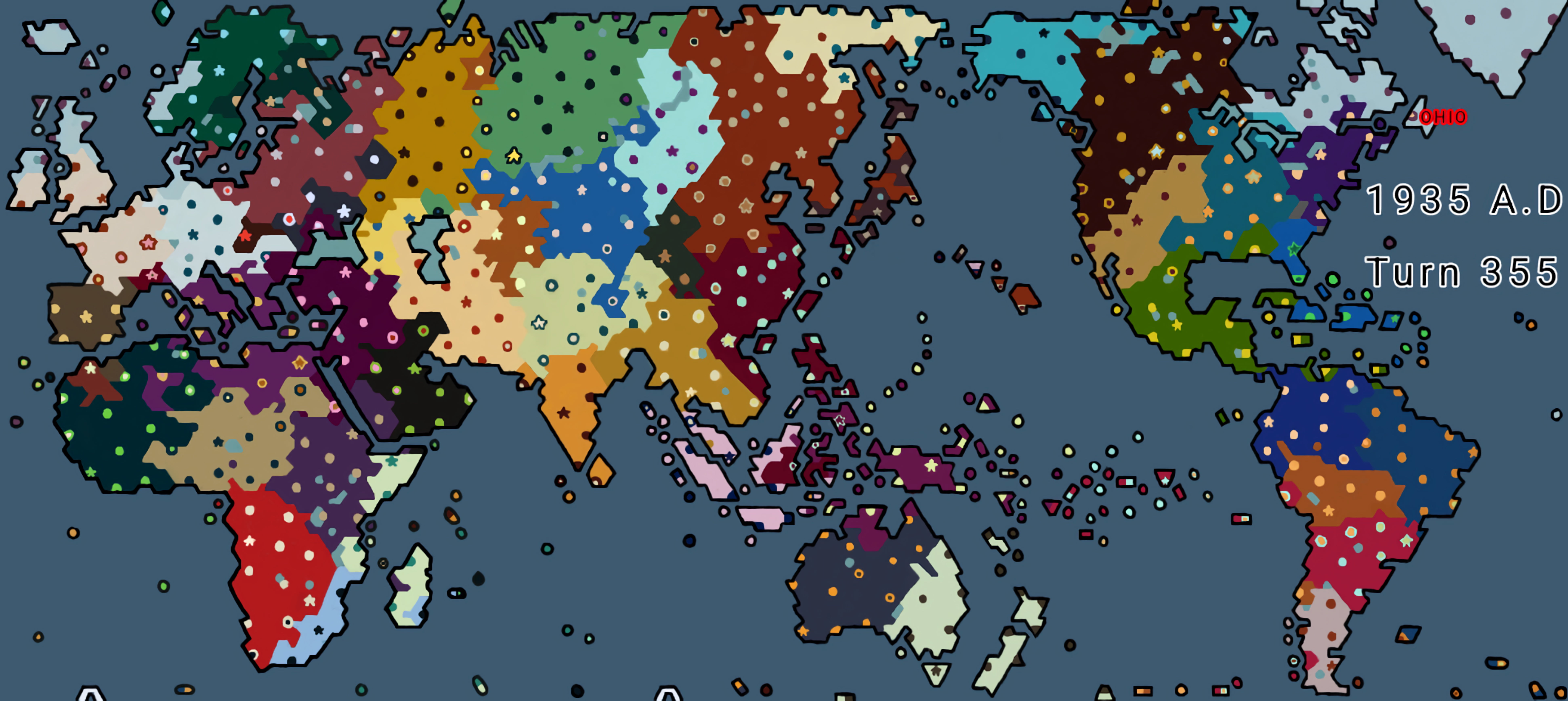 CBR In-Game Screenshot of State of the World