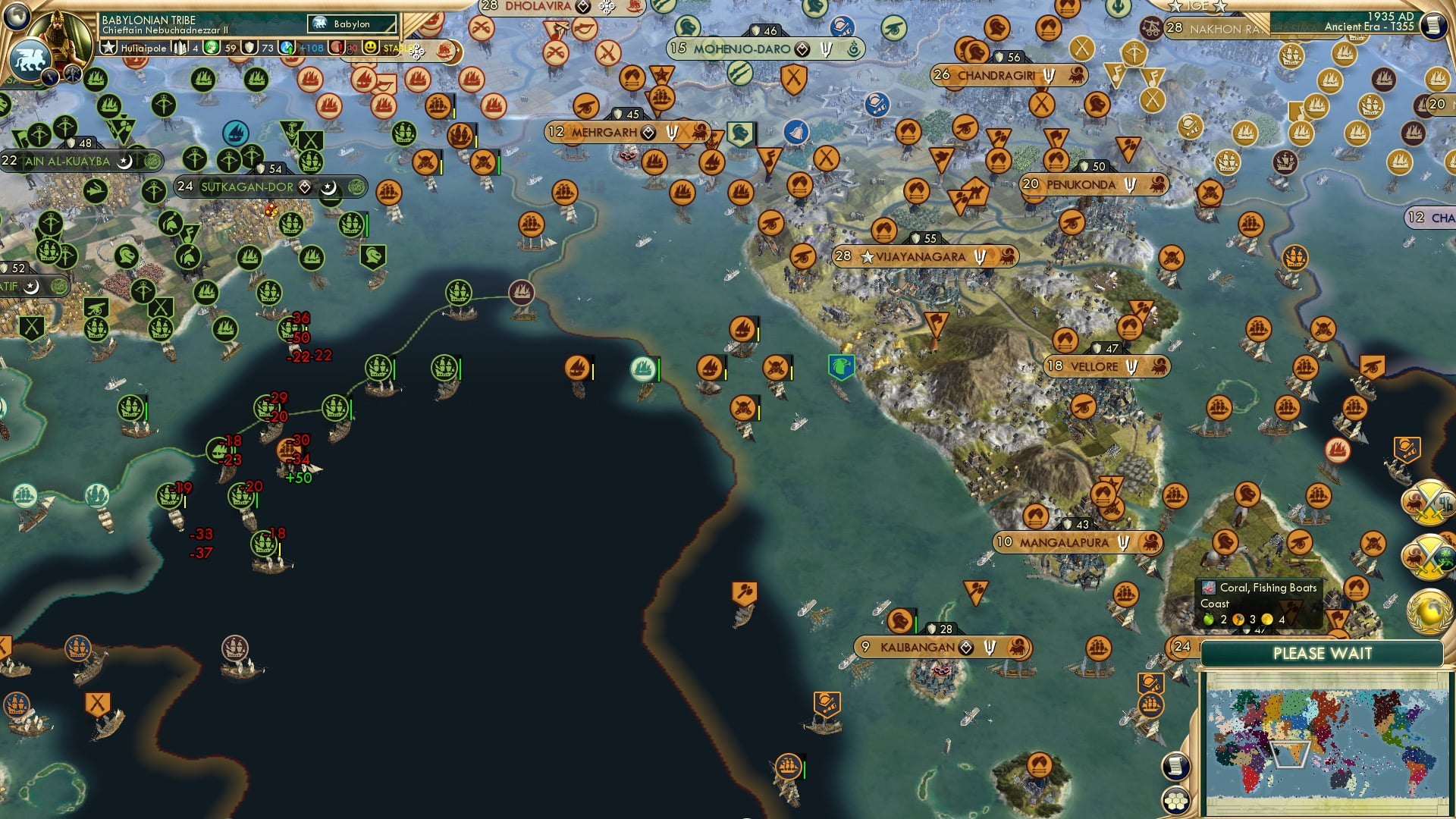 CBR In-Game Screenshot of Blood in the Ocean