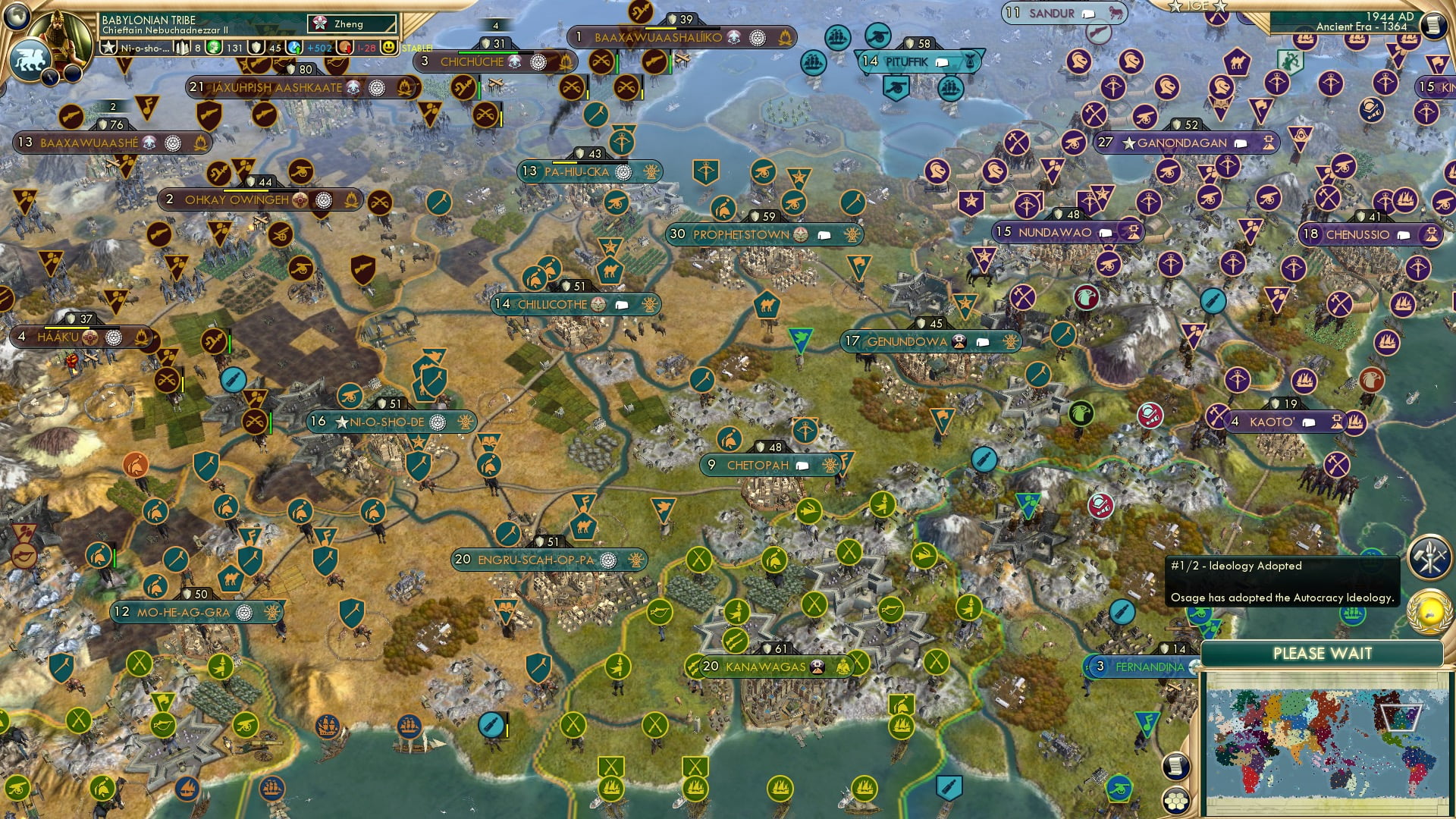 CBR In-Game Screenshot of Pawhuska, White Hair