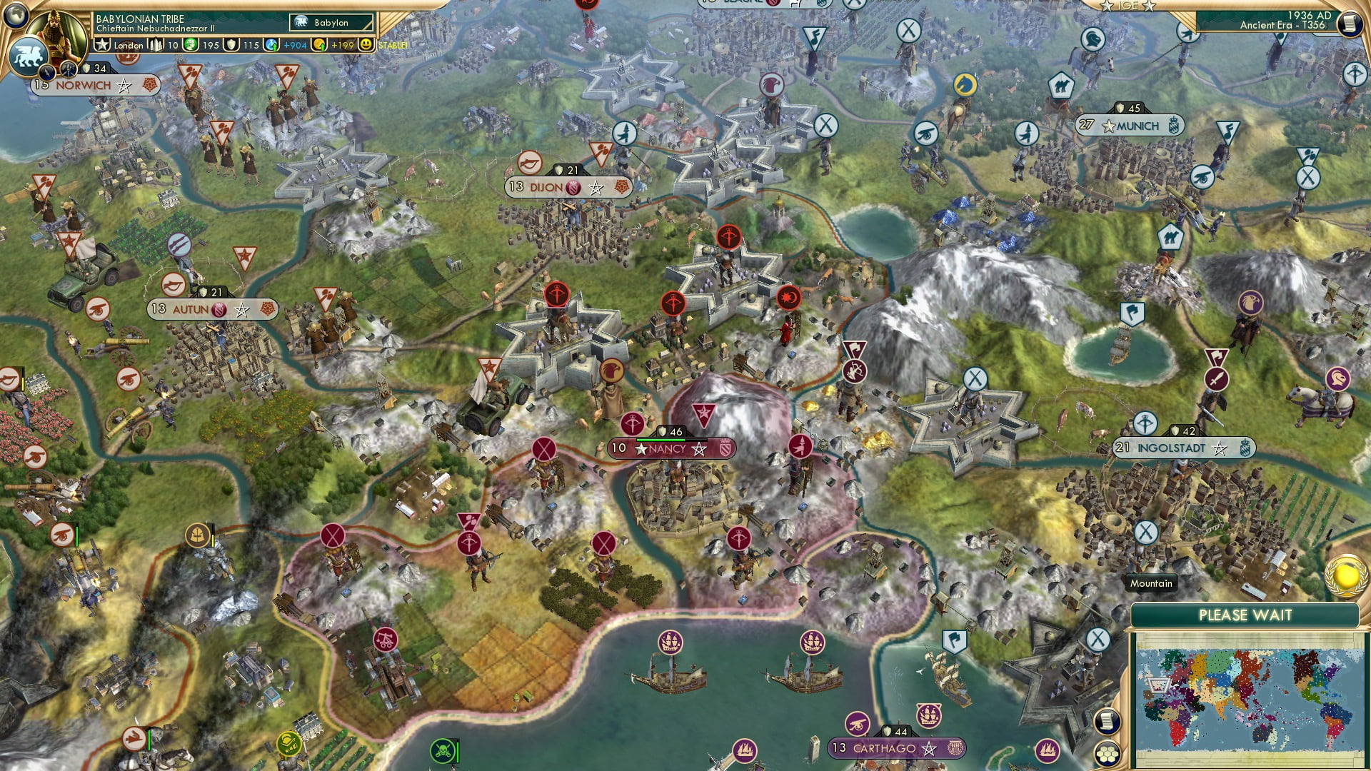 CBR In-Game Screenshot of An English Holiday