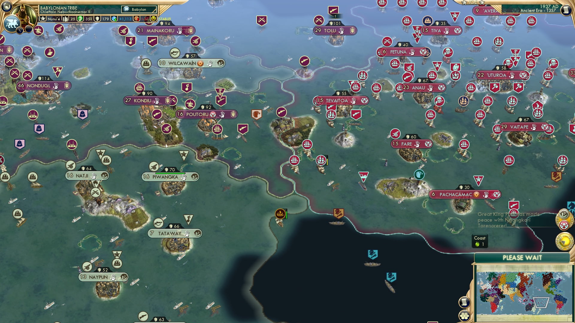 CBR In-Game Screenshot of Peace in the Pacific