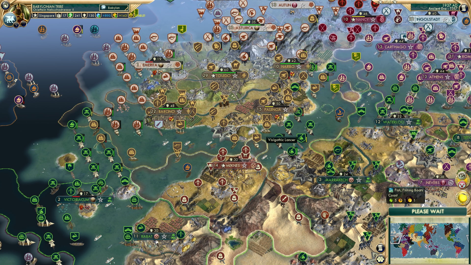 CBR In-Game Screenshot of Pirates of the Mediterranean
