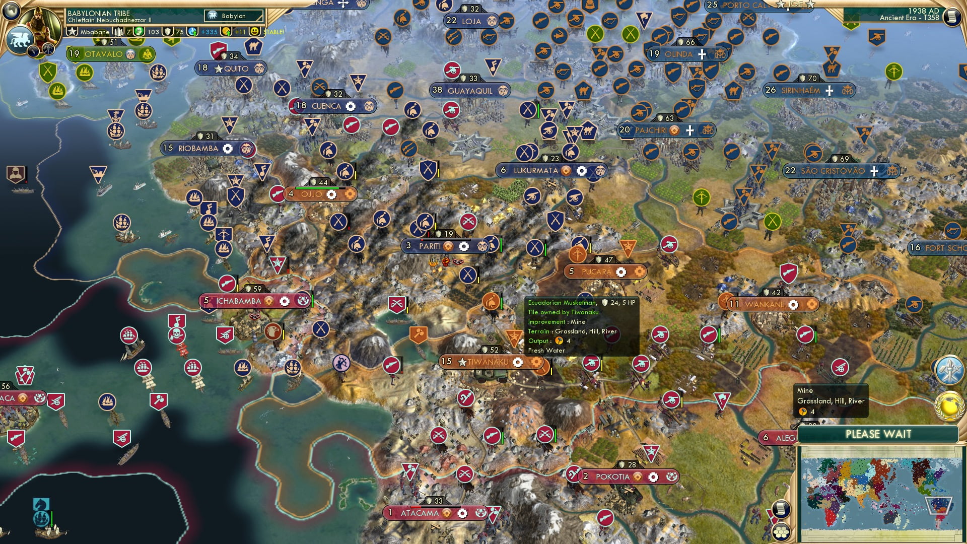 CBR In-Game Screenshot of Unconserved Pariti