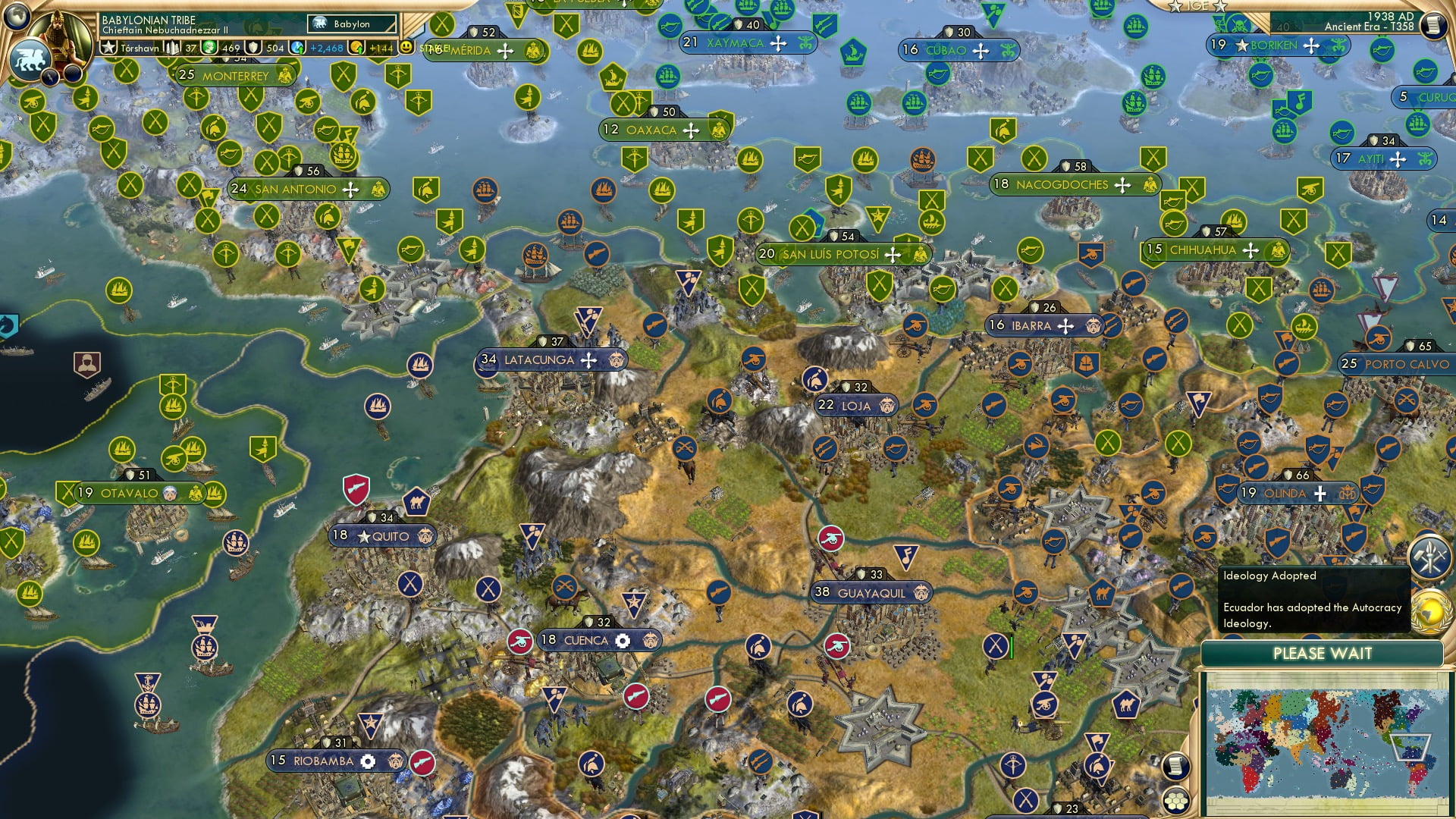 CBR In-Game Screenshot of Gabriel Moreno, Khan